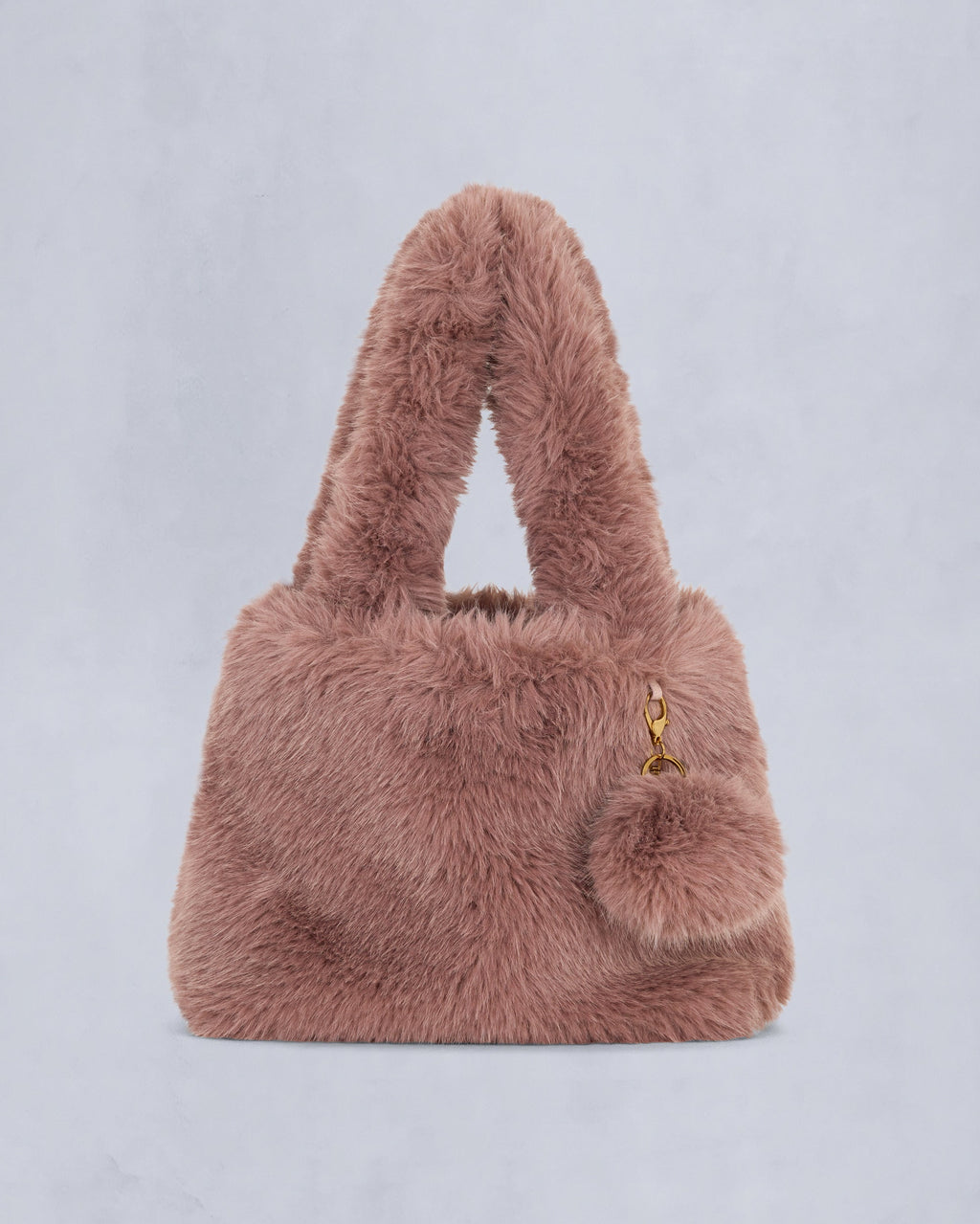 BUNNY TOTE BAG-MAUVE
