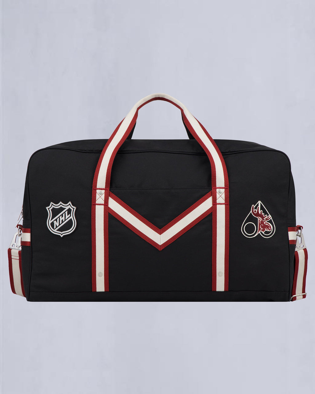 NHL X MOOSE KNUCKLES TEAM BAG-BLACK/SUMAC/BONE