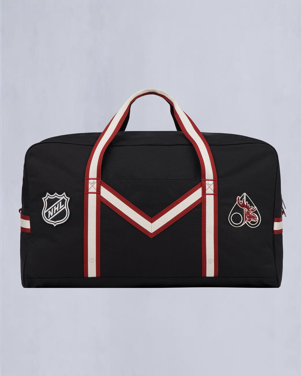 NHL X MOOSE KNUCKLES TEAM BAG-BLACK/SUMAC/BONE