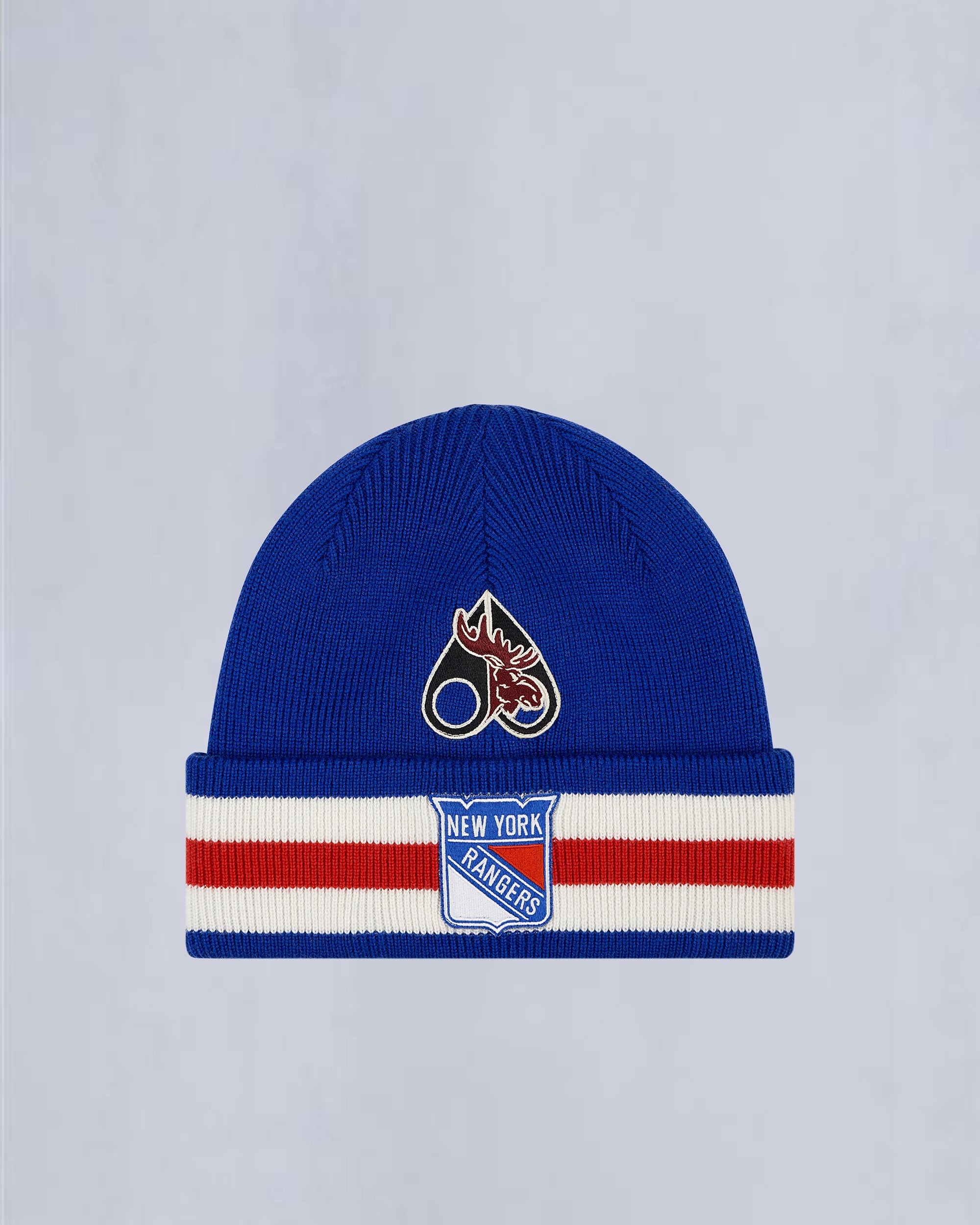 NHL X MOOSE KNUCKLES RANGERS BEANIE