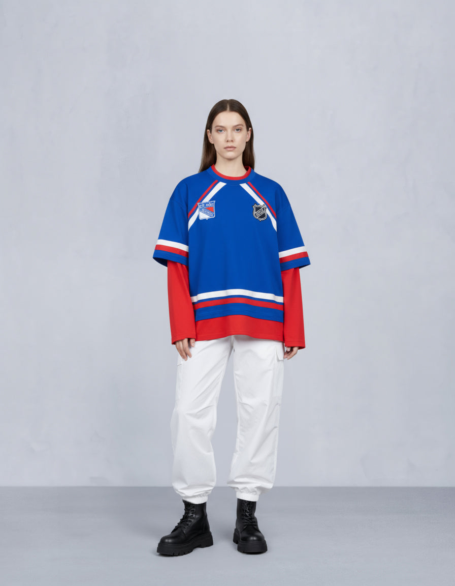 NHL X MOOSE KNUCKLES RANGERS TEE