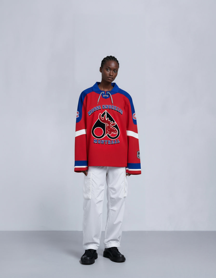 NHL X MOOSE KNUCKLES CANADIENS POLO