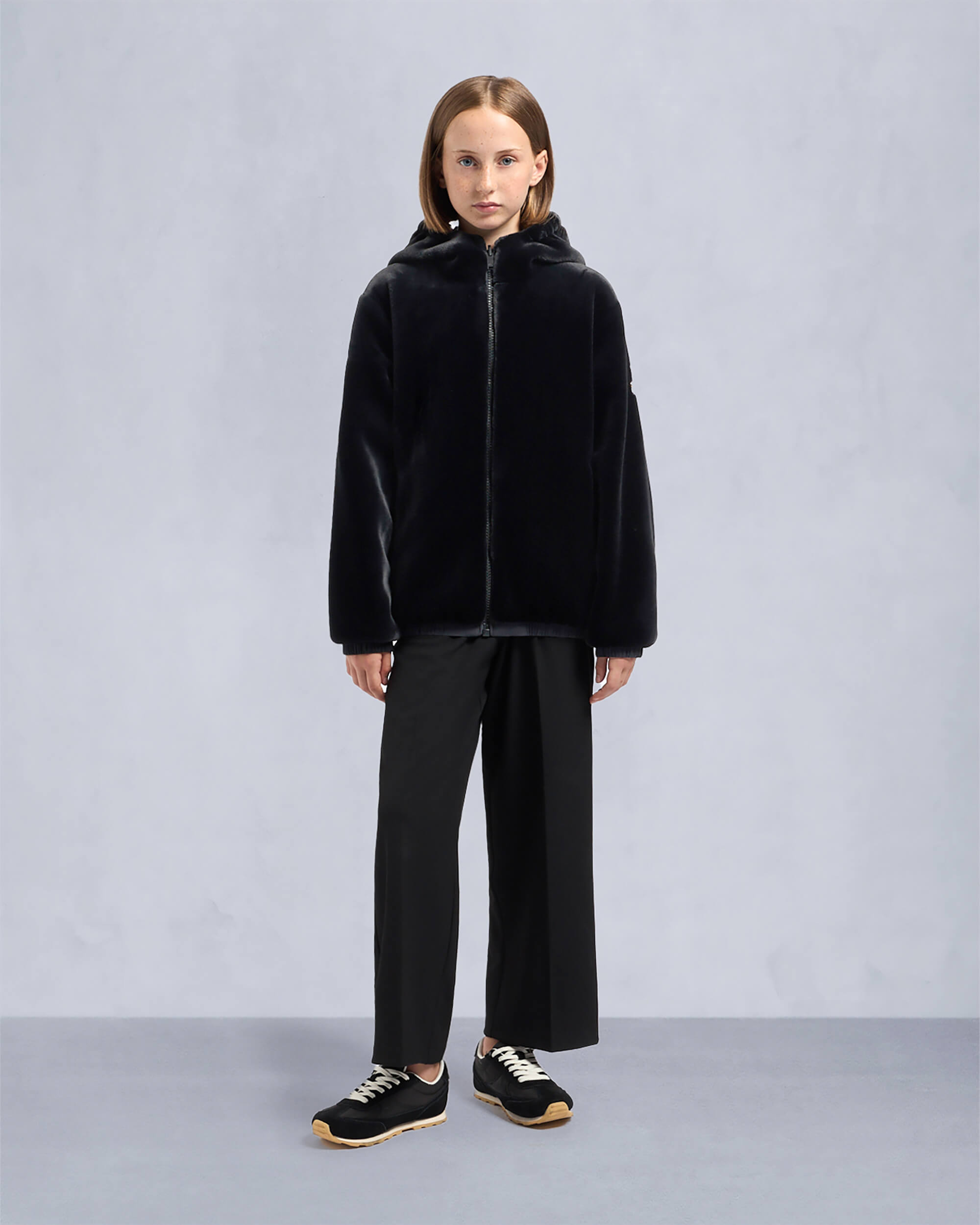 Moose Knuckles - M13US624G - Kids Unisex Gold Series Simcoe Reversible Bunny - KIDS - Black - Front Category