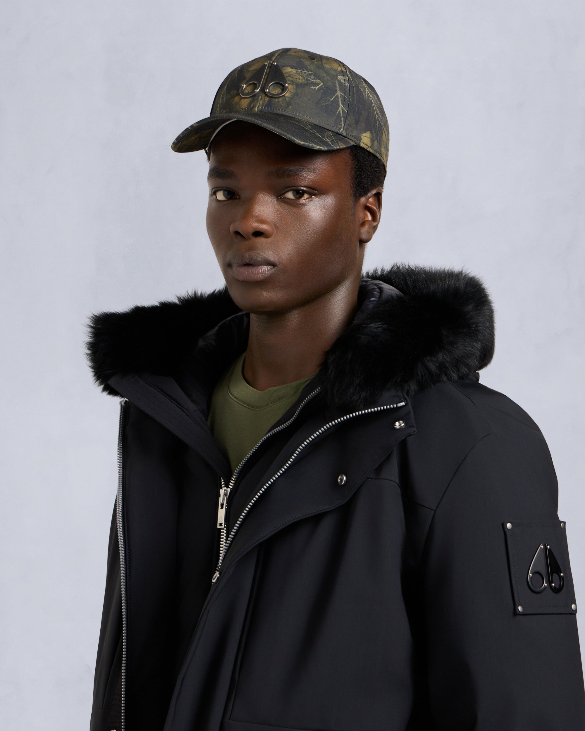 Moose Knuckles - M31MA534H - Tree Logo Icon Cap - ACCESSORIES -  - Front Category