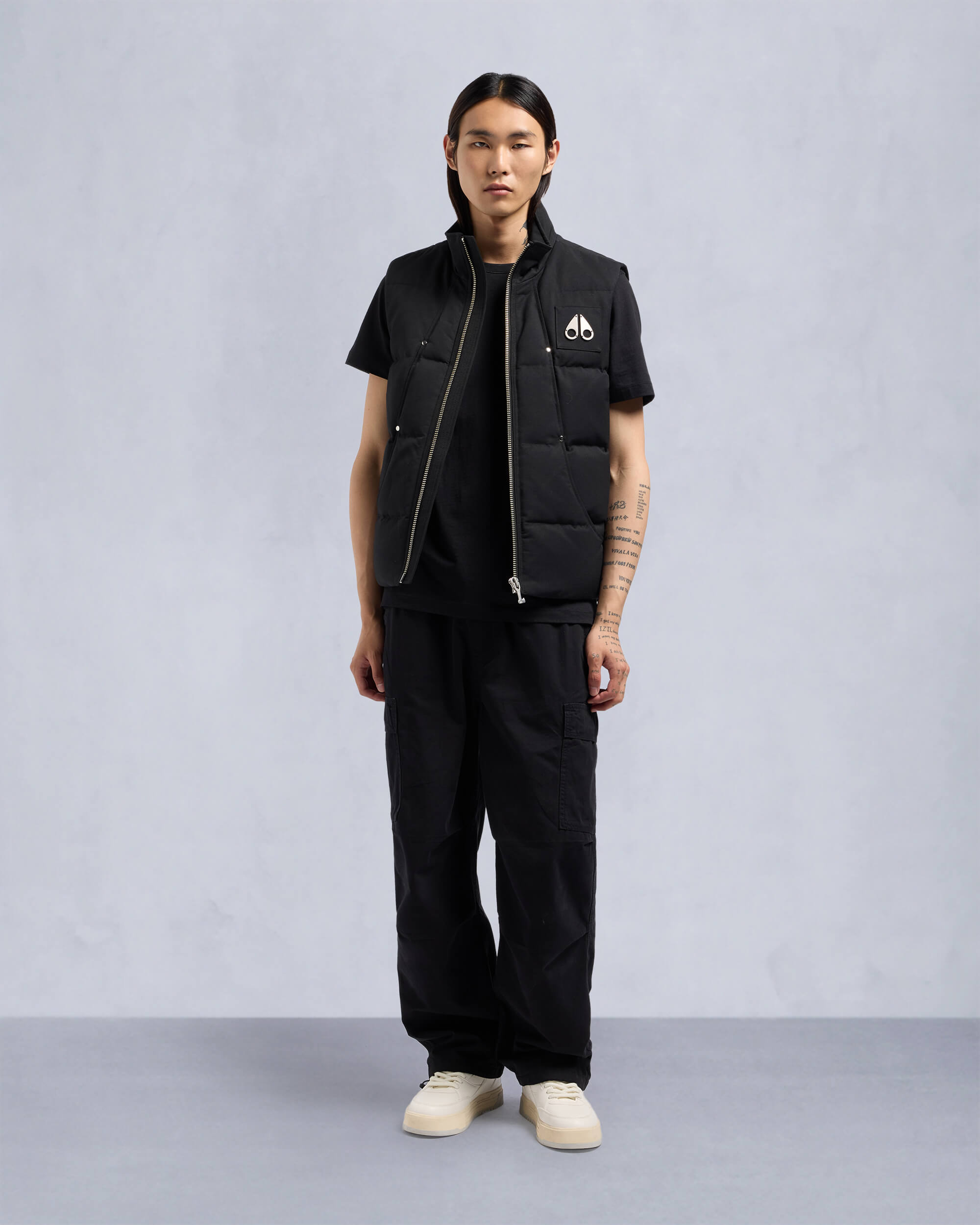 Moose Knuckles - M32MV474 - Original Vest - MENS - Black - Front Category