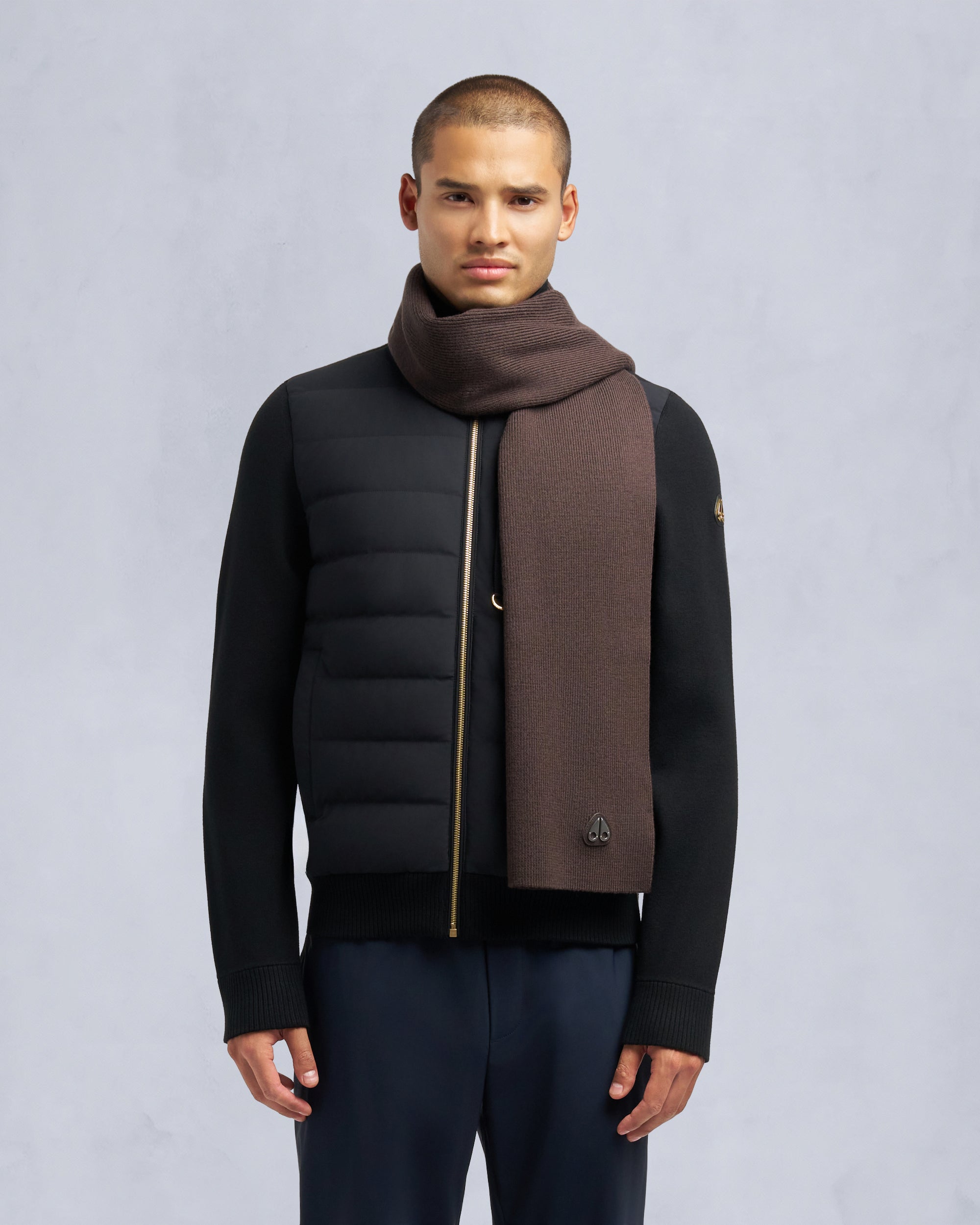 Moose Knuckles - M34MA526 - Parnis Unisex Scarf - ACCESSORIES -  - Front Category