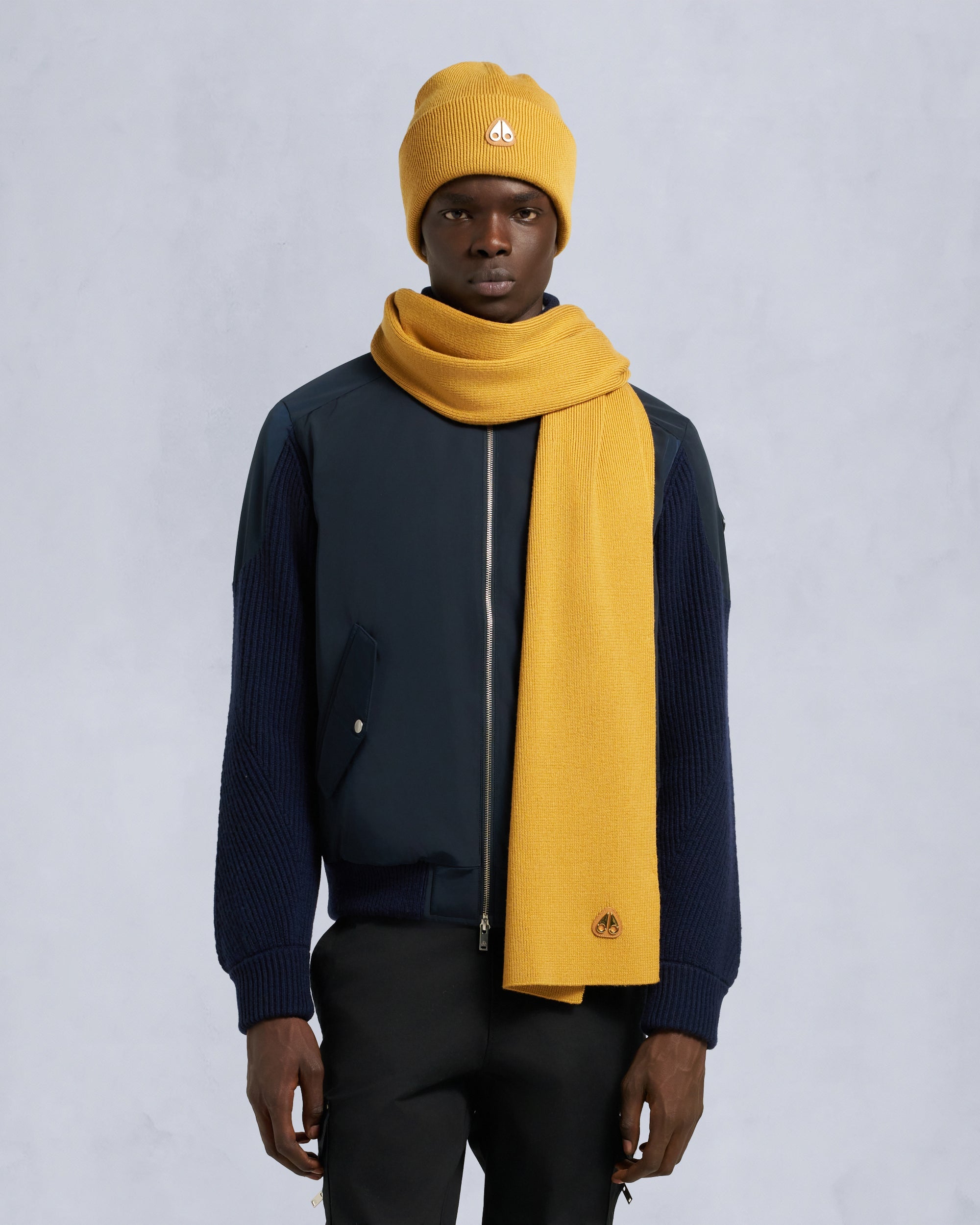 Moose Knuckles - M34MA526 - Parnis Unisex Scarf - ACCESSORIES -  - Front