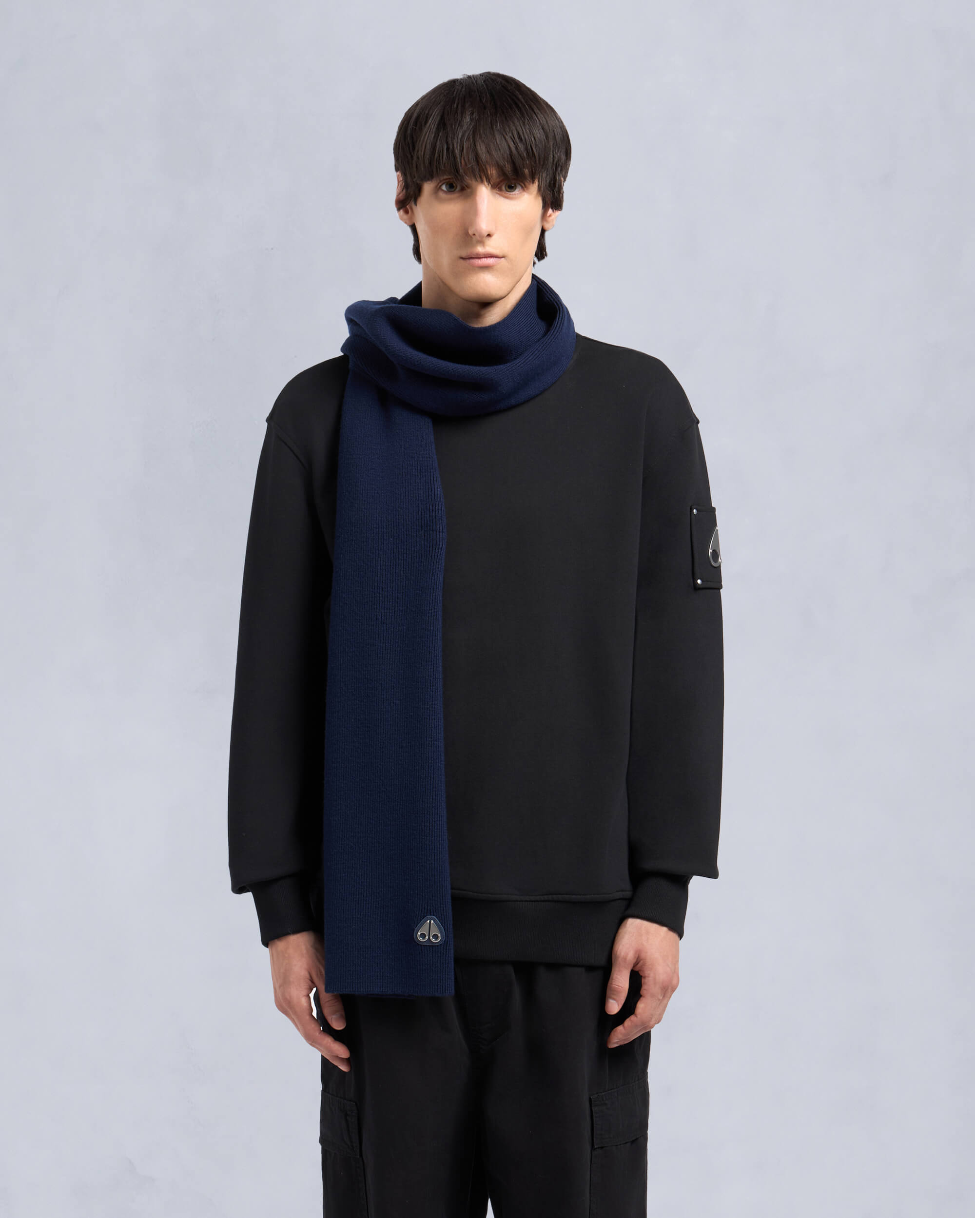 Moose Knuckles - M34MA526 - Parnis Unisex Scarf - ACCESSORIES -  - Front