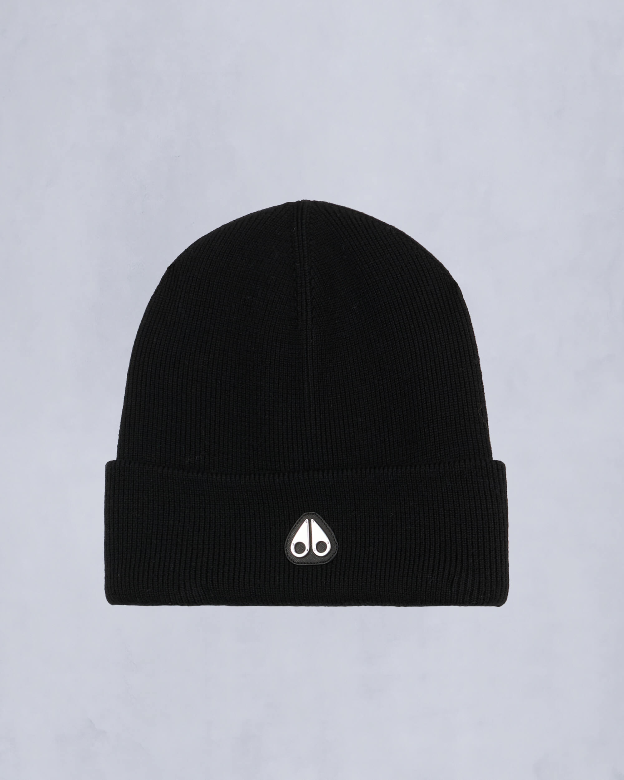 Moose Knuckles - M34MA544 - Parnis Unisex Beanie - ACCESSORIES - Black - Front Category
