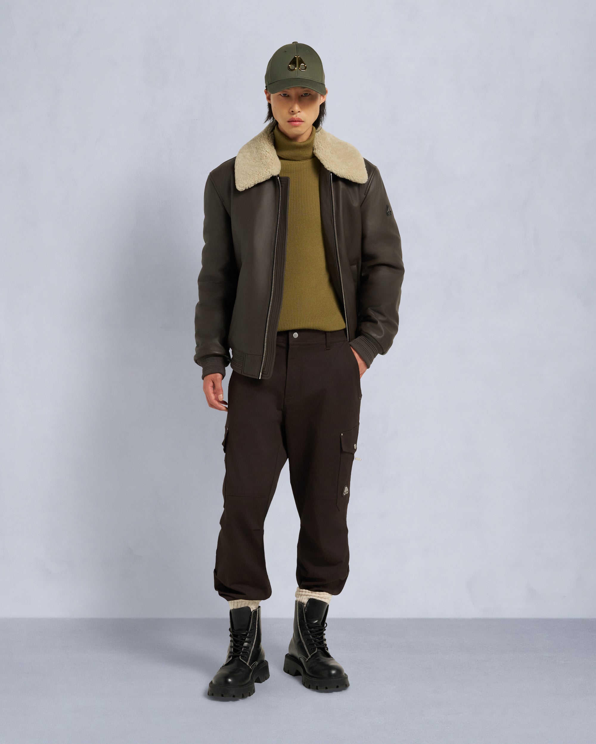 Moose Knuckles - M34ML313 - Toba Bomber Jacket - MENS -  - Front Category