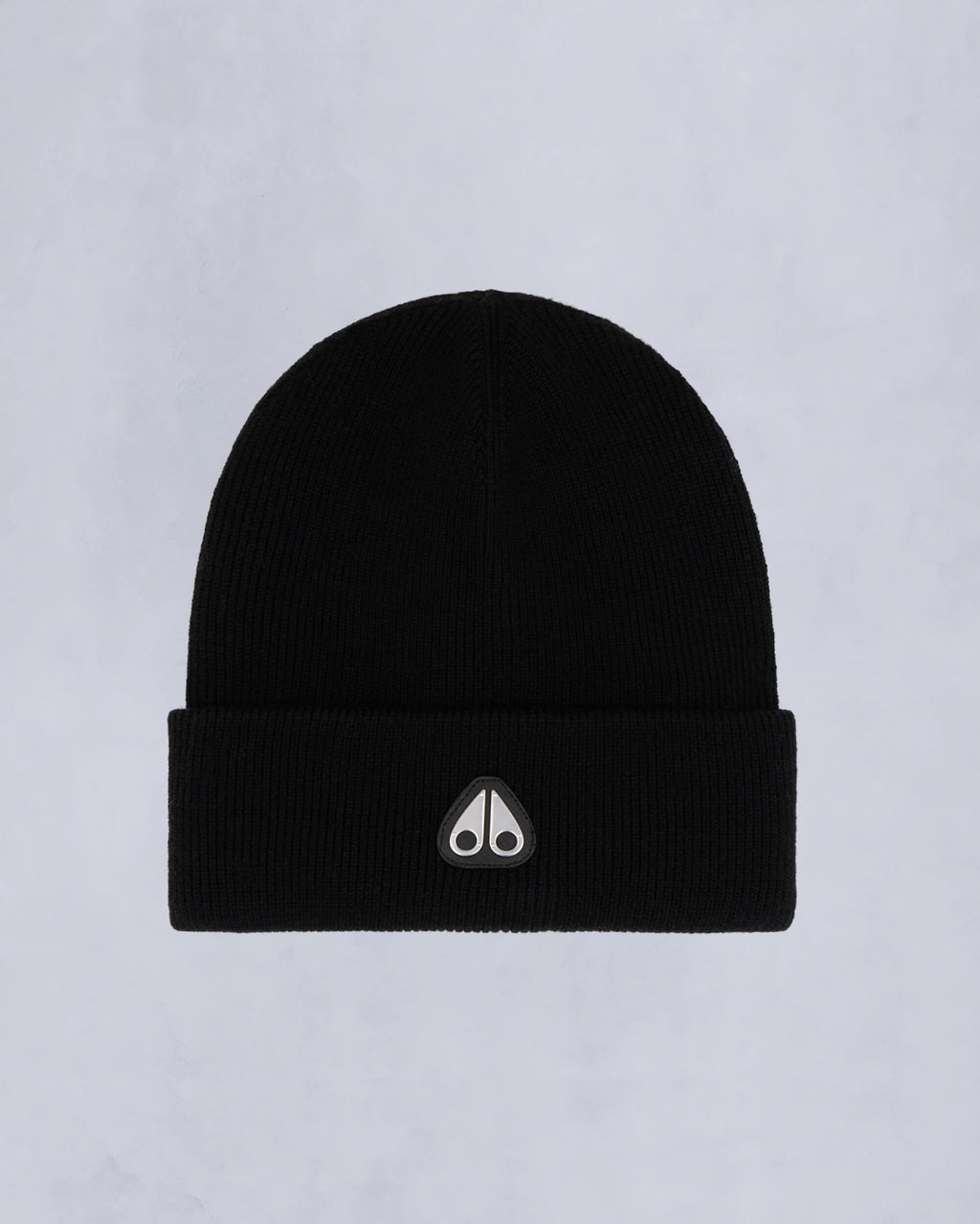Moose Knuckles - M34UA516 - Parnis Kids Unisex Beanie - ACCESSORIES - Black - Front Category