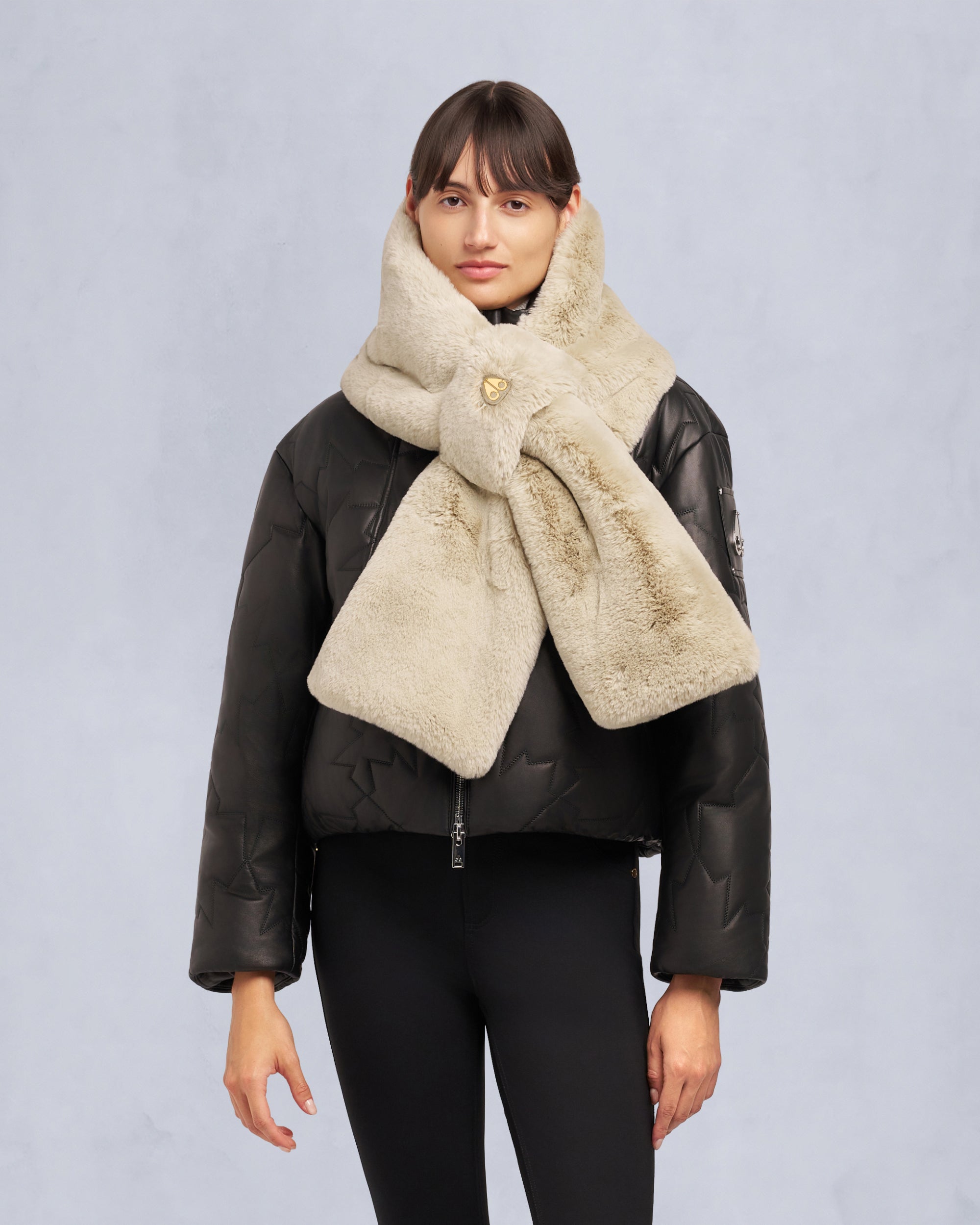 Moose Knuckles - M35LA524G - Bunny Scarf - ACCESSORIES -  - Front Category