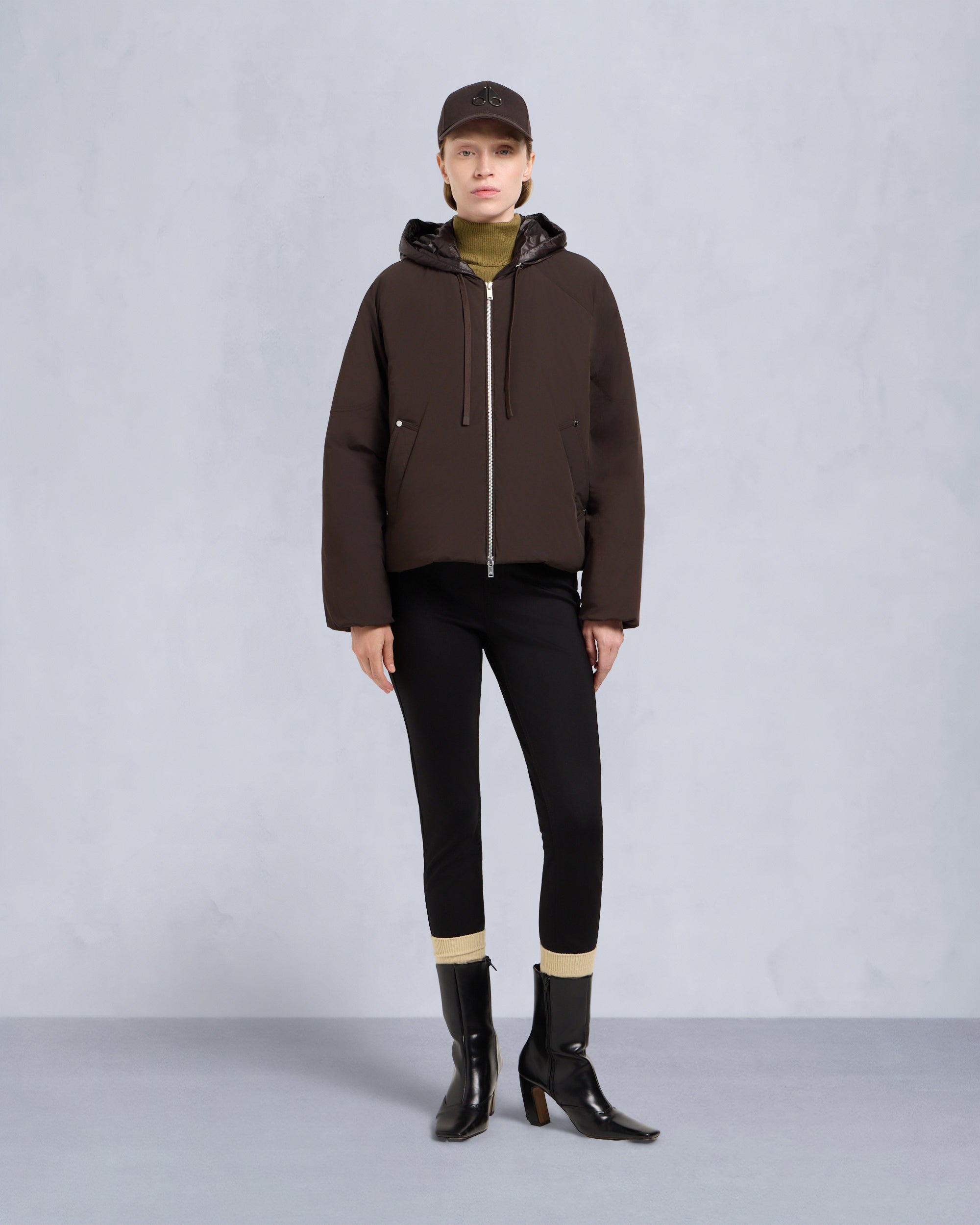 Moose Knuckles - M35LB046 - Tegan Bomber Jacket - WOMENS -  - Front Category