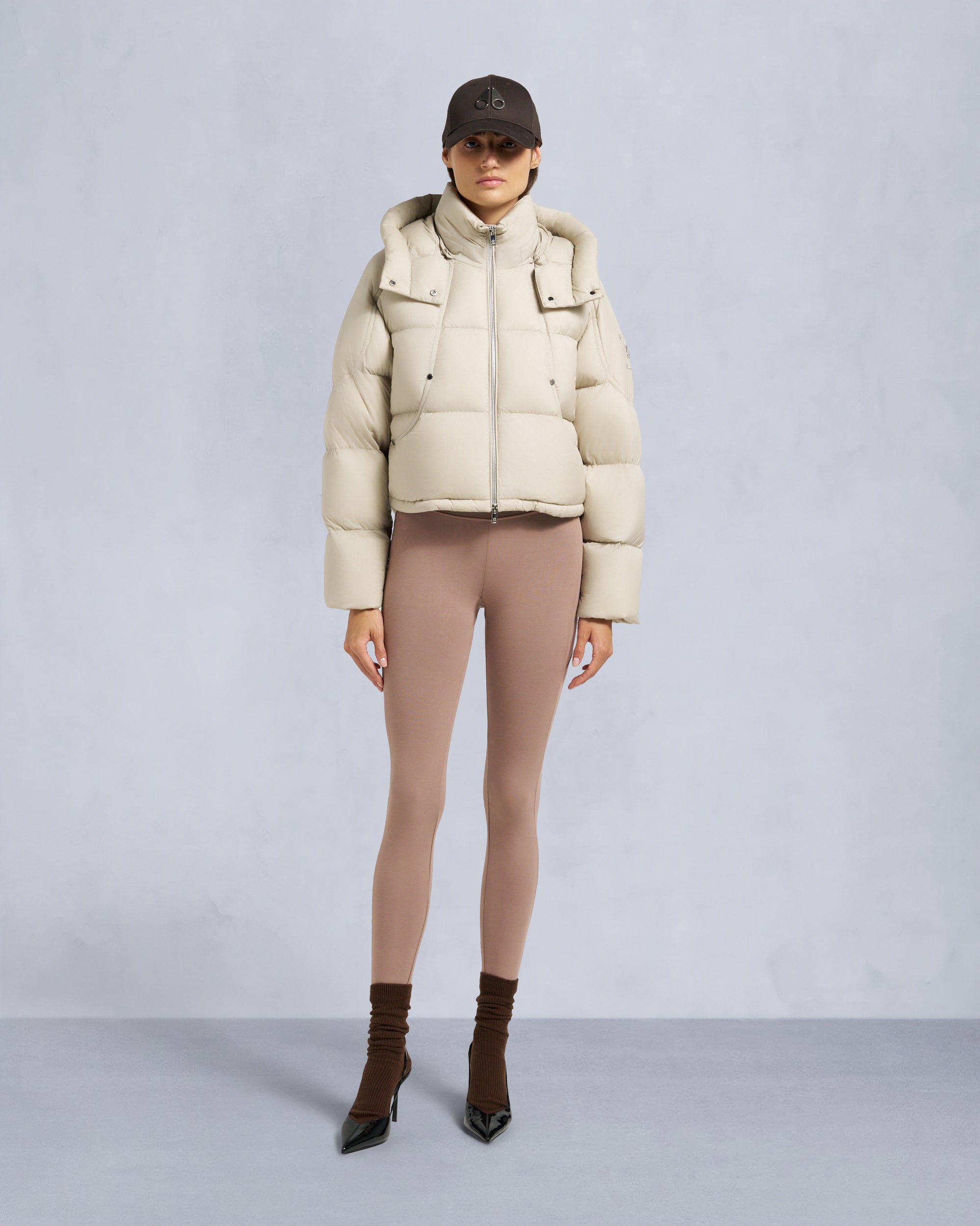 Moose Knuckles - M35LJ130 - Akai Cropped Puffer - WOMENS -  - Front Category