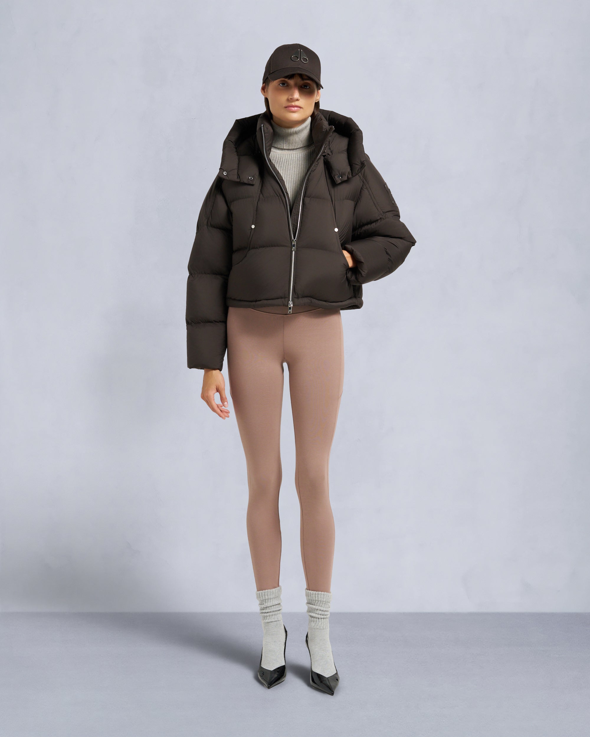 Moose Knuckles - M35LJ130 - Akai Cropped Puffer - WOMENS -  - Front Category