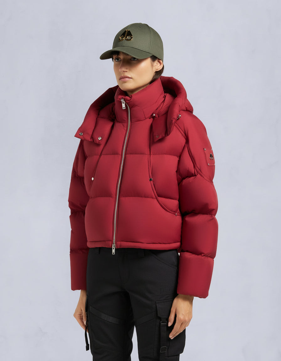 Moose Knuckles - M35LJ130 - Akai Cropped Puffer - WOMENS -  - Front