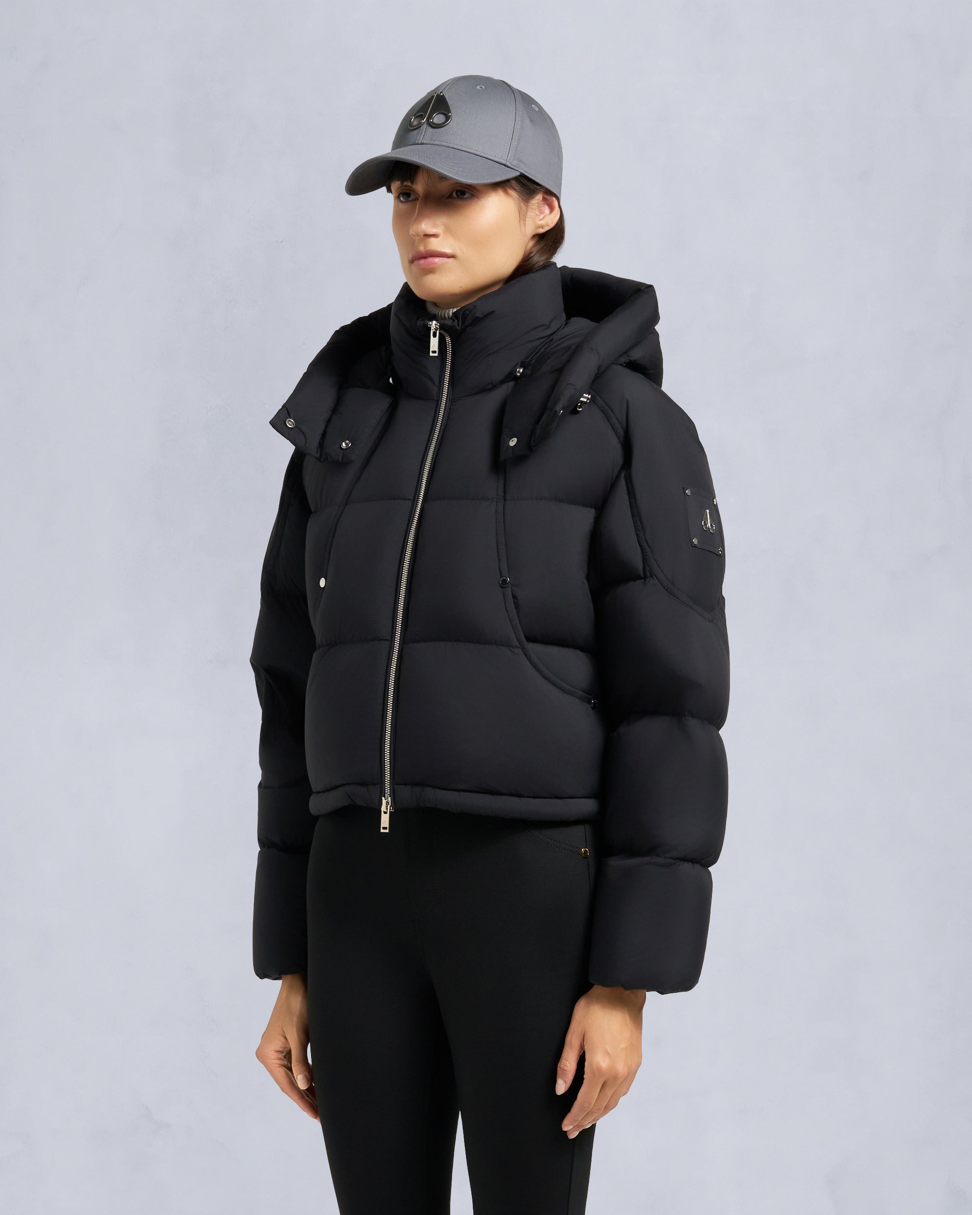 Moose Knuckles - M35LJ130 - Akai Cropped Puffer - WOMENS -  - Front