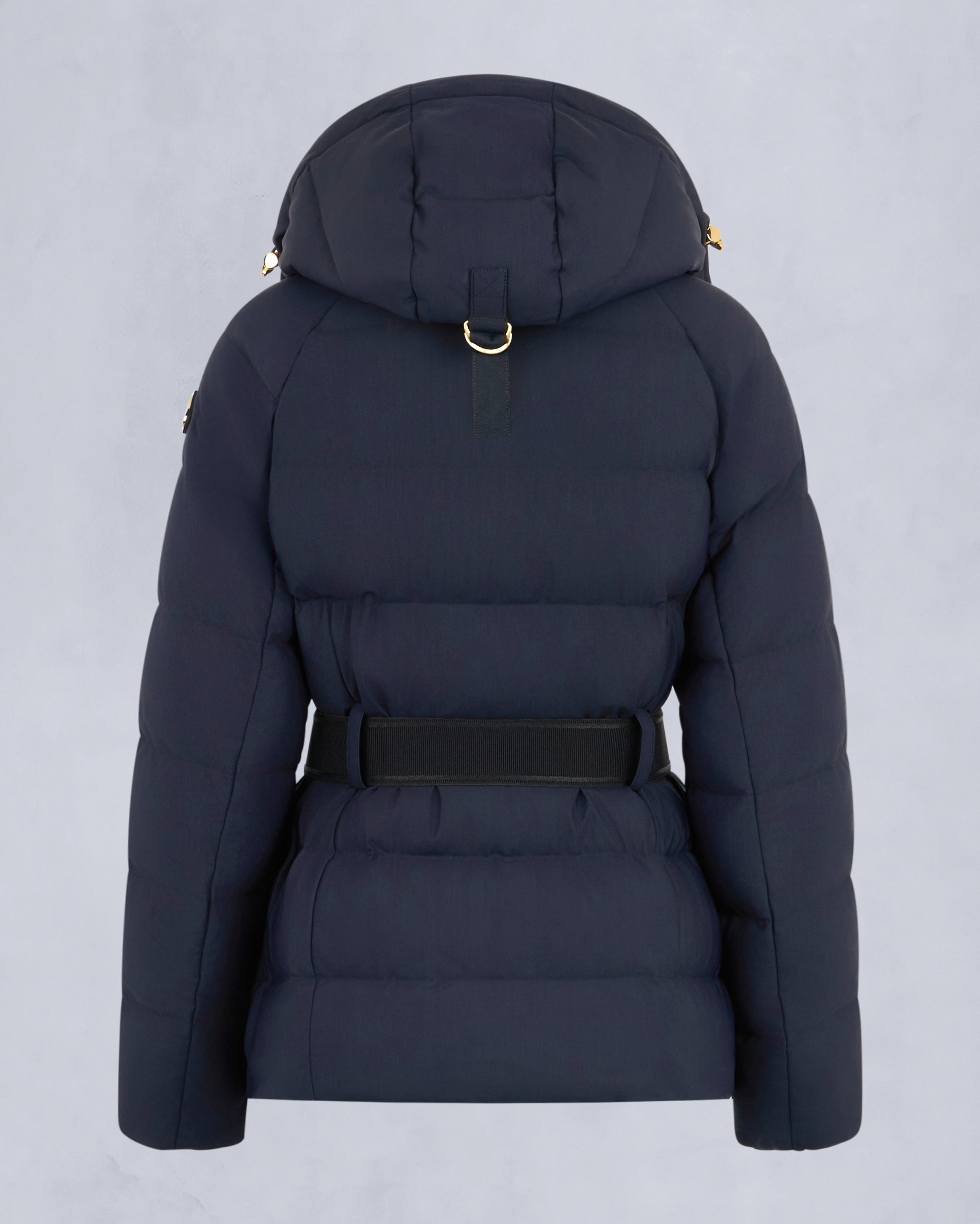 Moose Knuckles - M35LJ132GS - Gold Series Nyluxe Cambria Shearling Trim Jacket - WOMENS -  - Detail2