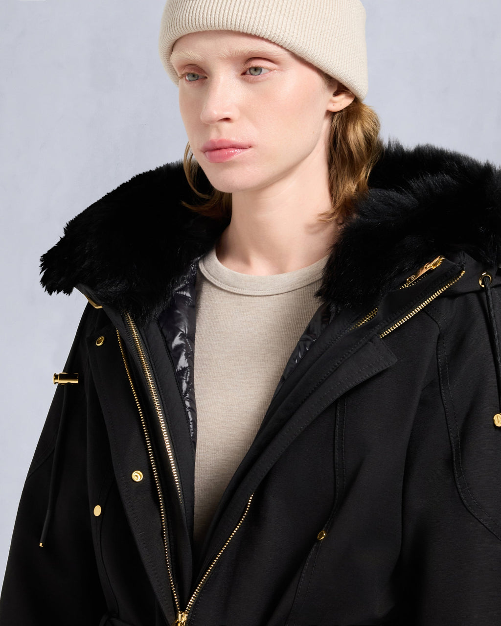 Moose Knuckles - M35LJ152GS - Gold Series Nova Shearling Trim  3Q Jacket  - WOMENS -  - Detail6