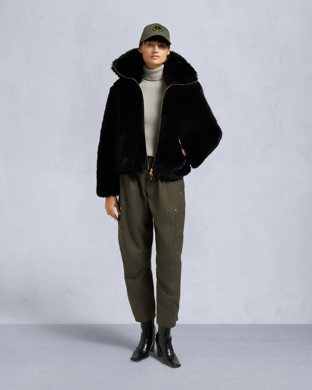 Moose Knuckles - M35LJ173G - Gold Series Sutton Bunny Jacket - WOMENS -  - Front Category