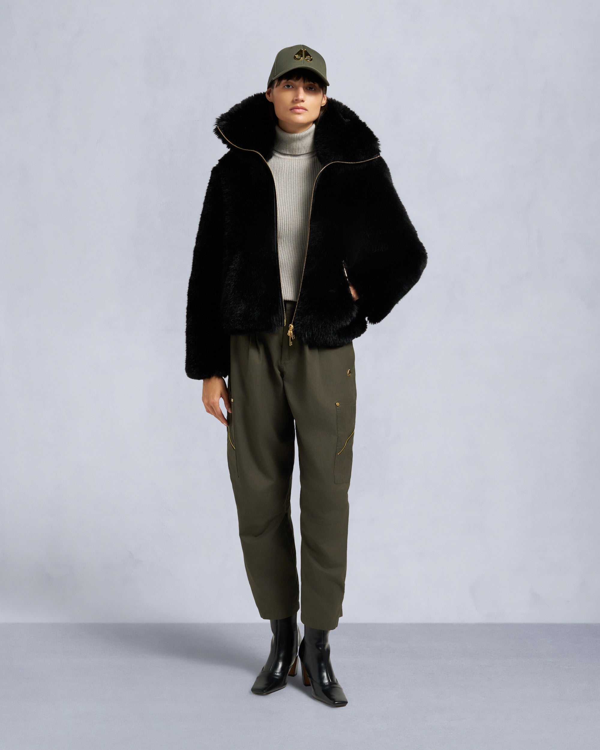 Moose Knuckles - M35LJ173G - Gold Series Sutton Bunny Jacket - WOMENS -  - Front Category