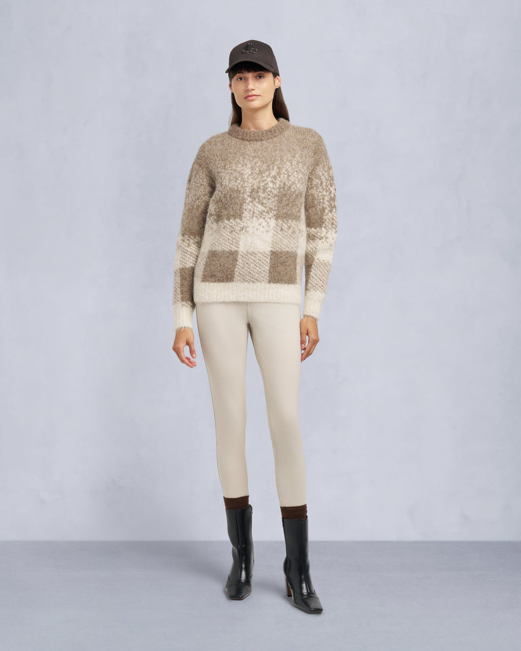 Moose Knuckles - M35LK684 - Palmer Crewneck Sweater - WOMENS -  - Front Category