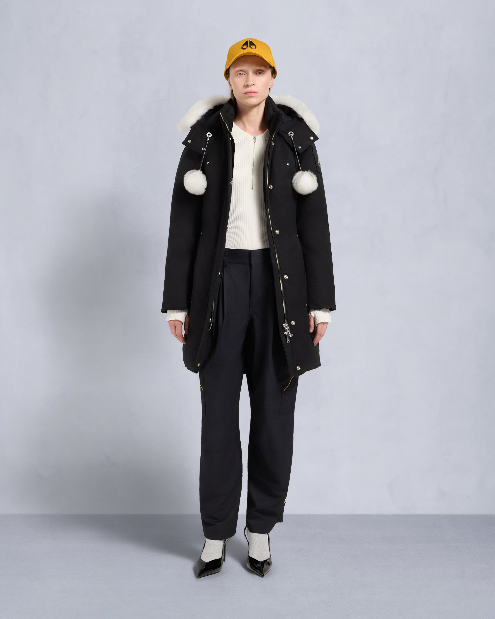 Moose Knuckles - M35LP203S - GOLD SERIES SHEARLING TRIM STIRLING PARKA - WOMENS -  - Front Category