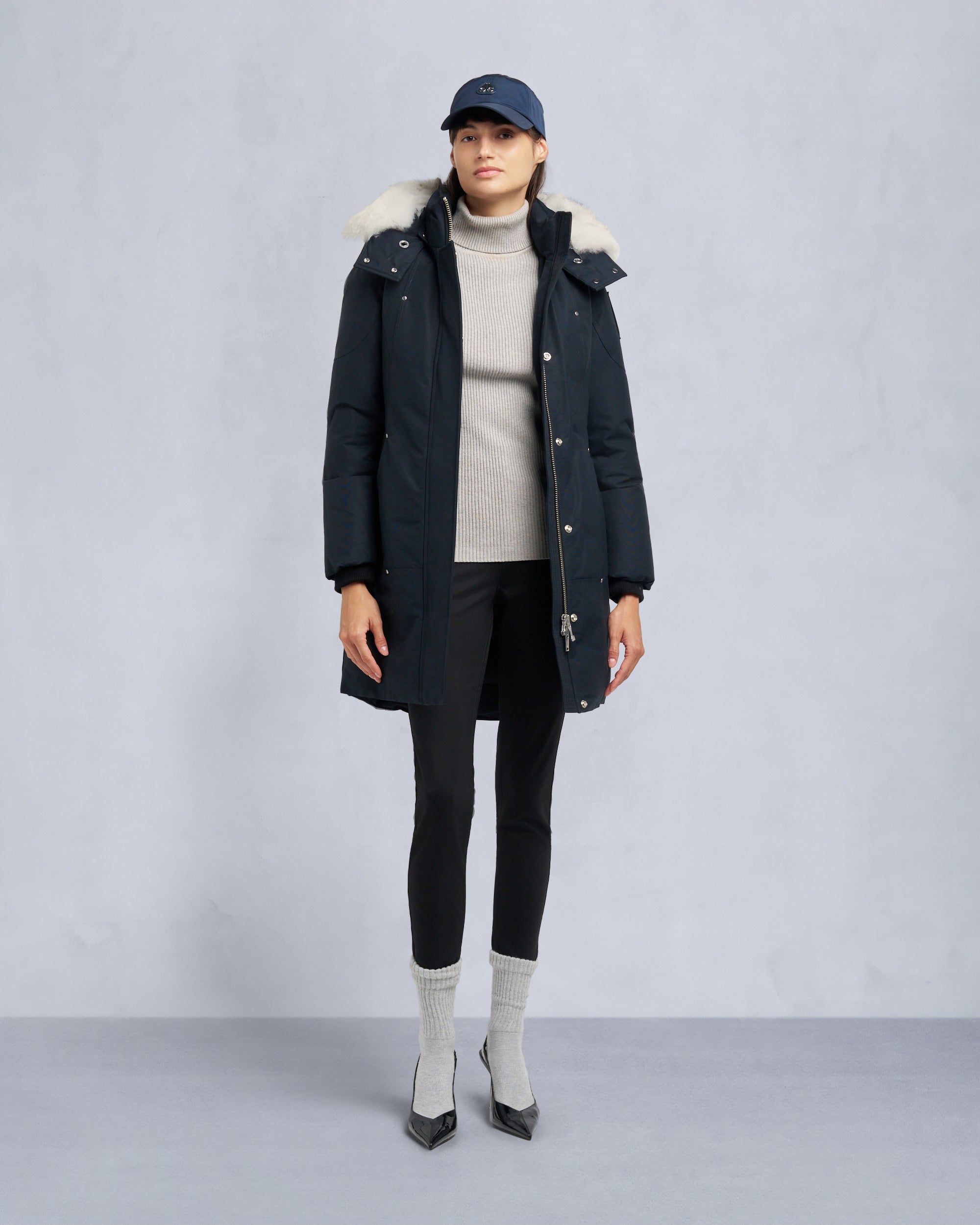 Moose Knuckles - M35LP203S - GOLD SERIES SHEARLING TRIM STIRLING PARKA - WOMENS -  - Front Category