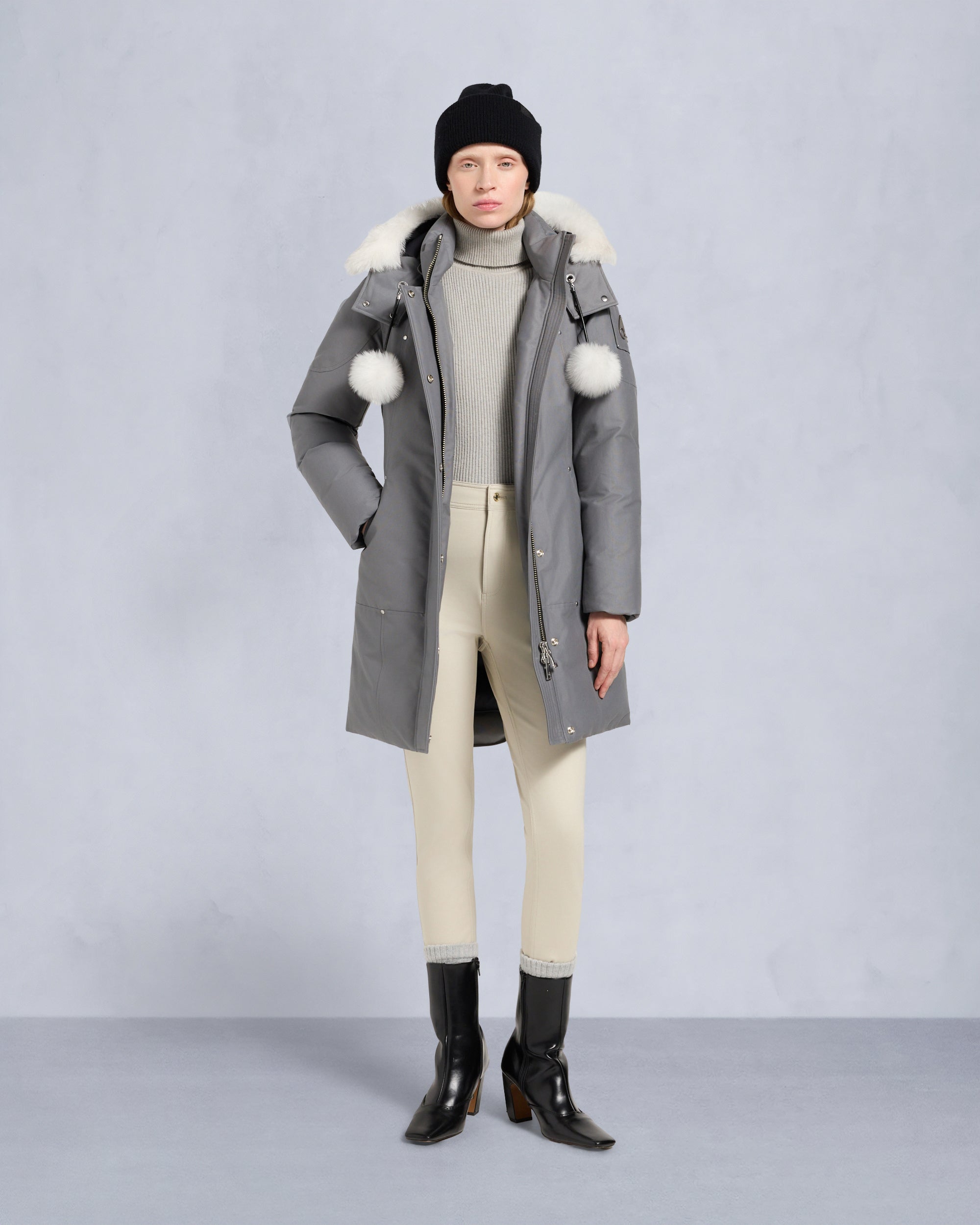 Moose Knuckles - M35LP203S - GOLD SERIES SHEARLING TRIM STIRLING PARKA - WOMENS -  - Front Category