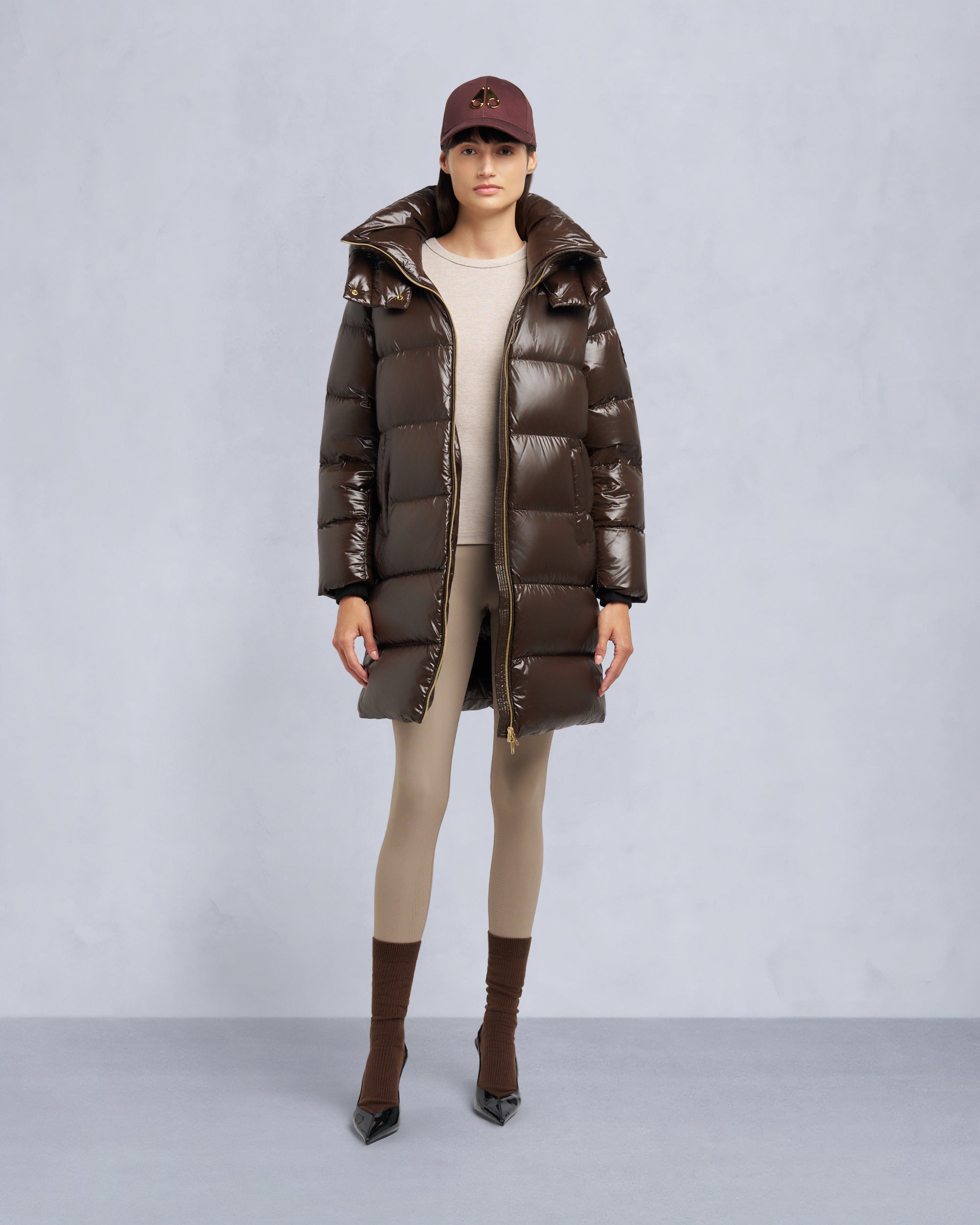 Moose Knuckles - M35LP217G - Gold Series Moonstone Parka Jacket - WOMENS -  - Front Category