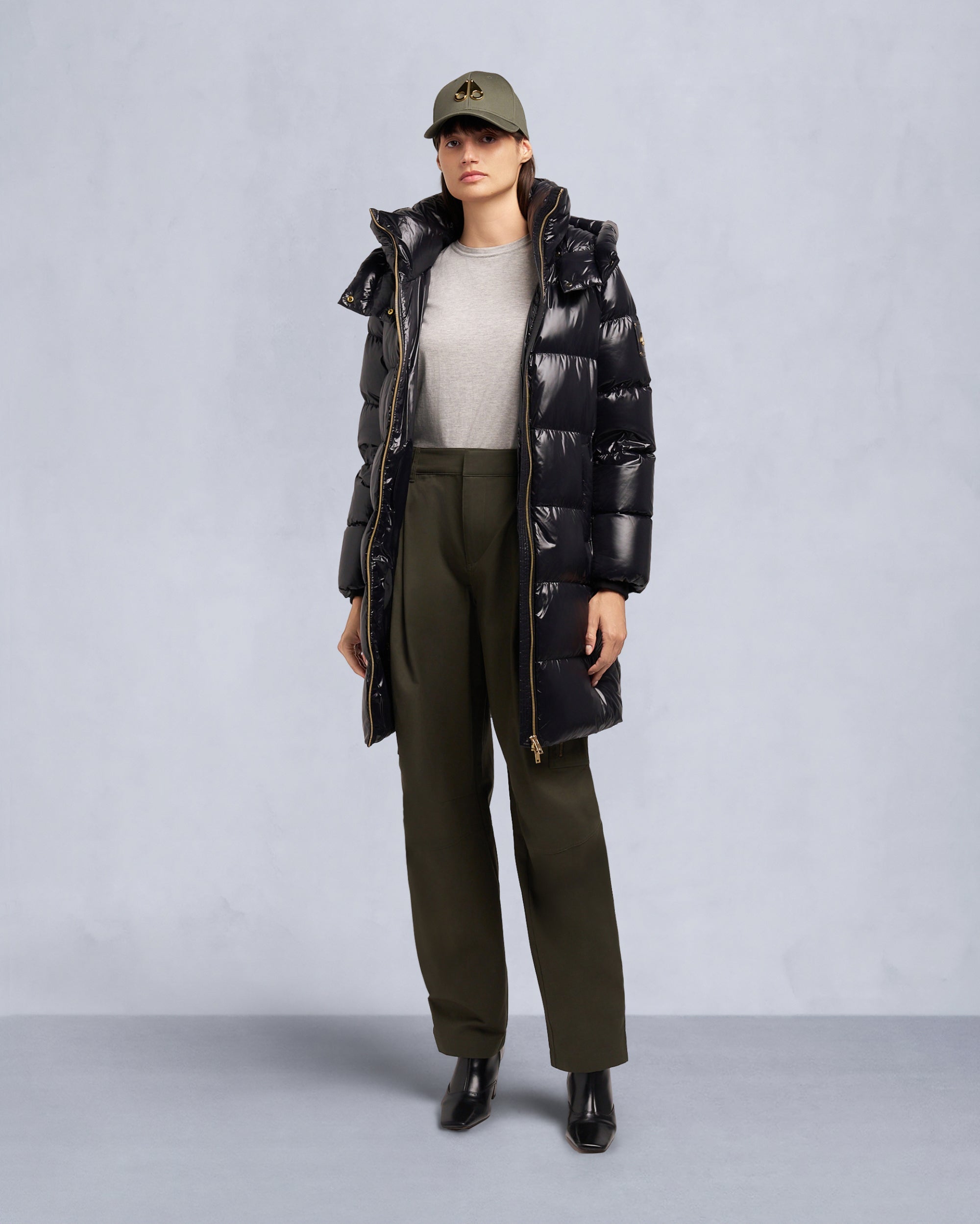 Moose Knuckles - M35LP217G - Gold Series Moonstone Parka Jacket - WOMENS -  - Front Category