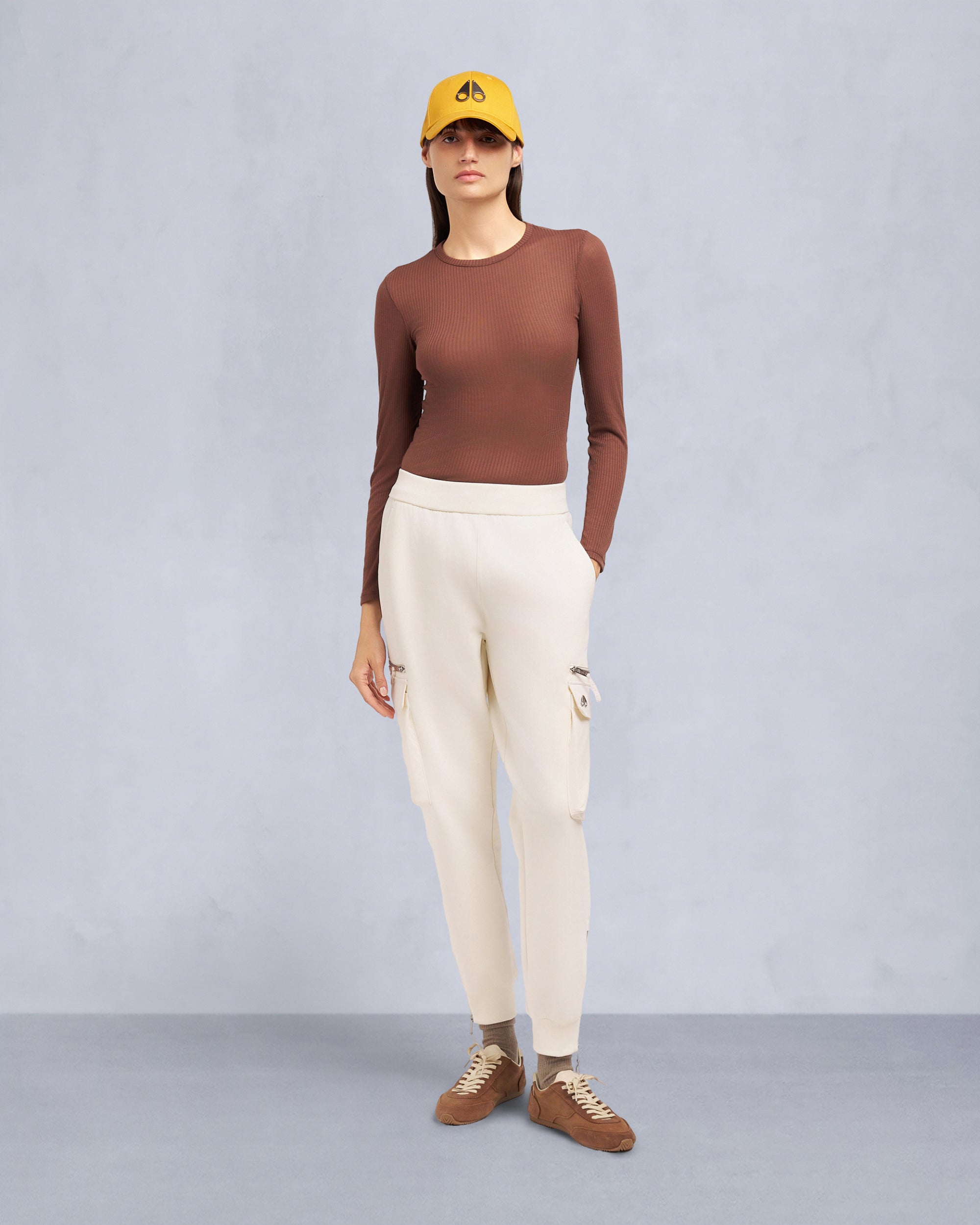 Moose Knuckles - M35LR800 - MixMedia Joggers - WOMENS -  - Front Category