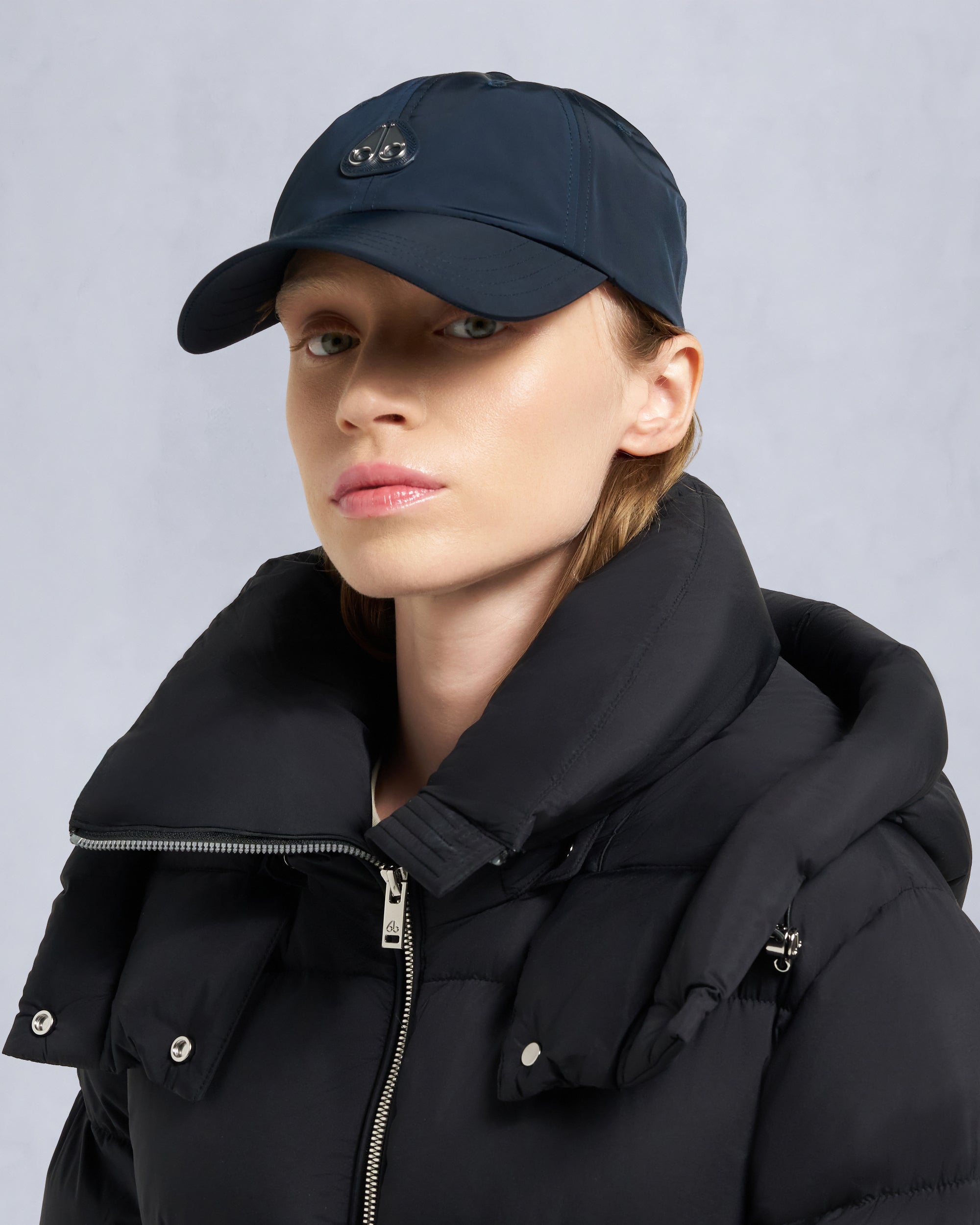 Moose Knuckles - M35MA527 - Crescent Logo Cap - ACCESSORIES -  - Front Category