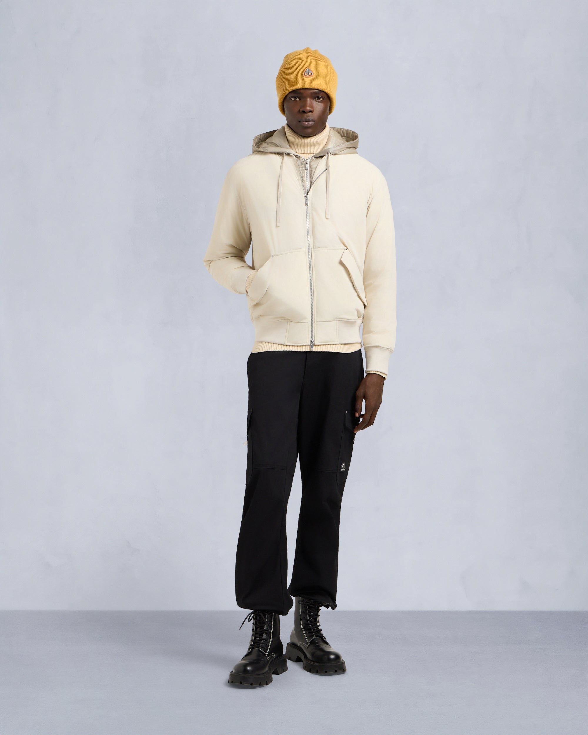 Moose Knuckles - M35MB047 - Brixton Bomber Jacket - MENS -  - Front Category