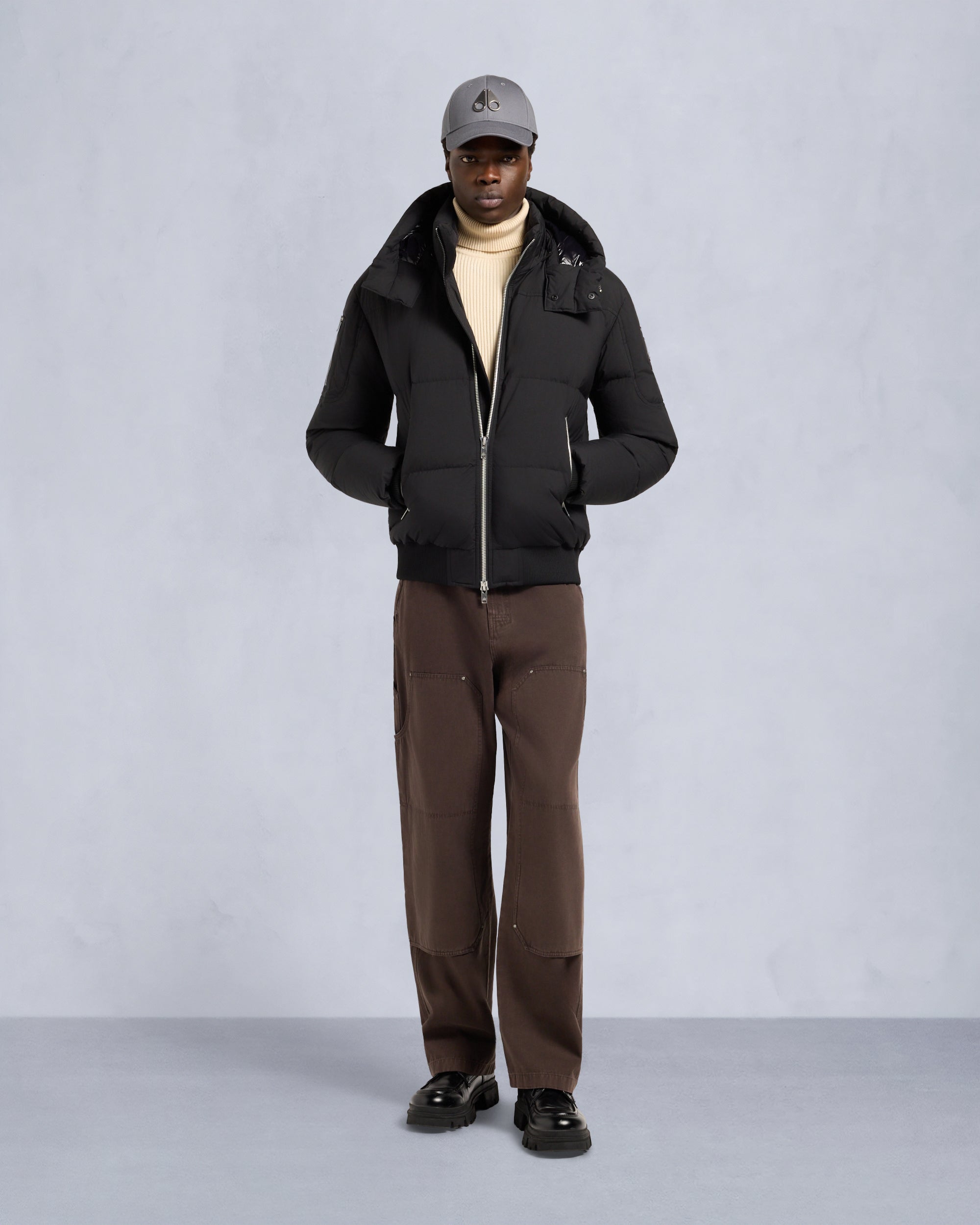 Moose Knuckles - M35MB049 - Everest Bomber Jacket - MENS -  - Front Category