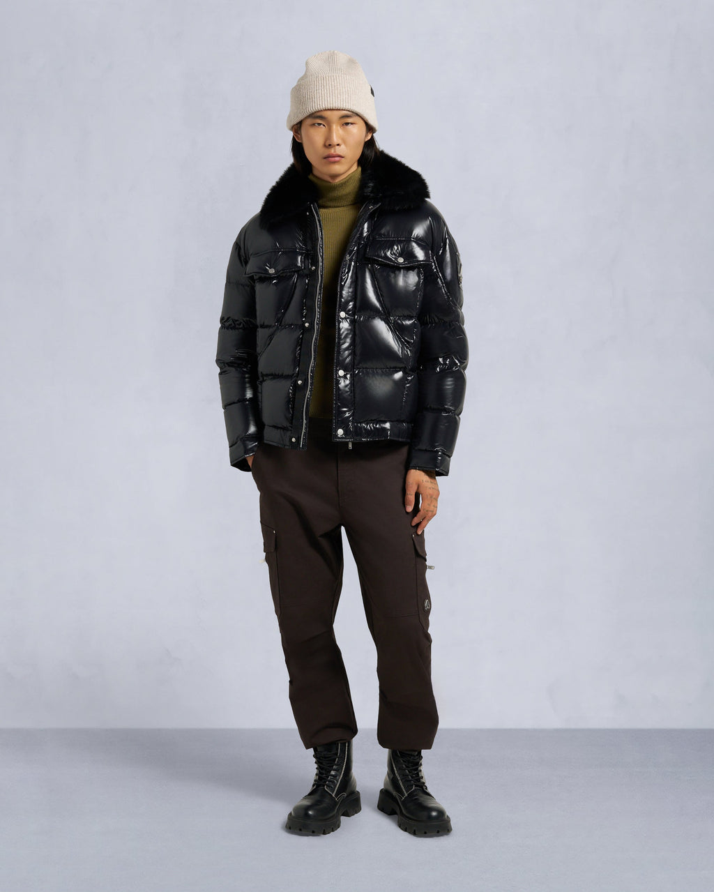 Moose Knuckles - M35MJ118S - Briar Shirt Jacket - MENS -  - Front Category