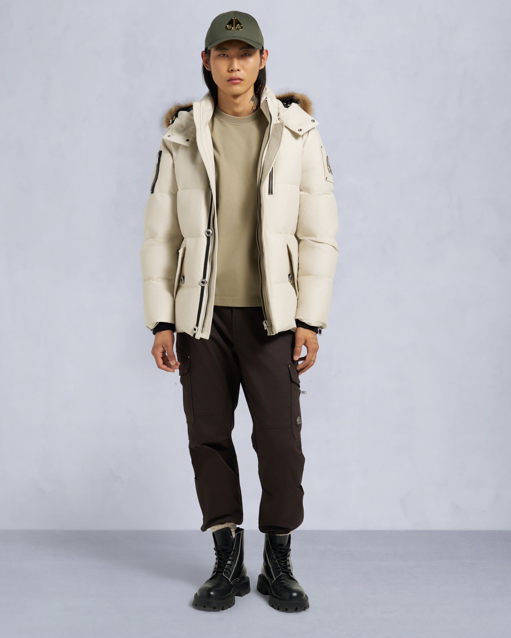 Moose Knuckles - M35MJ128S - ORIGINAL SHEARLING TRIM 3Q JACKET - MENS -  - Front Category
