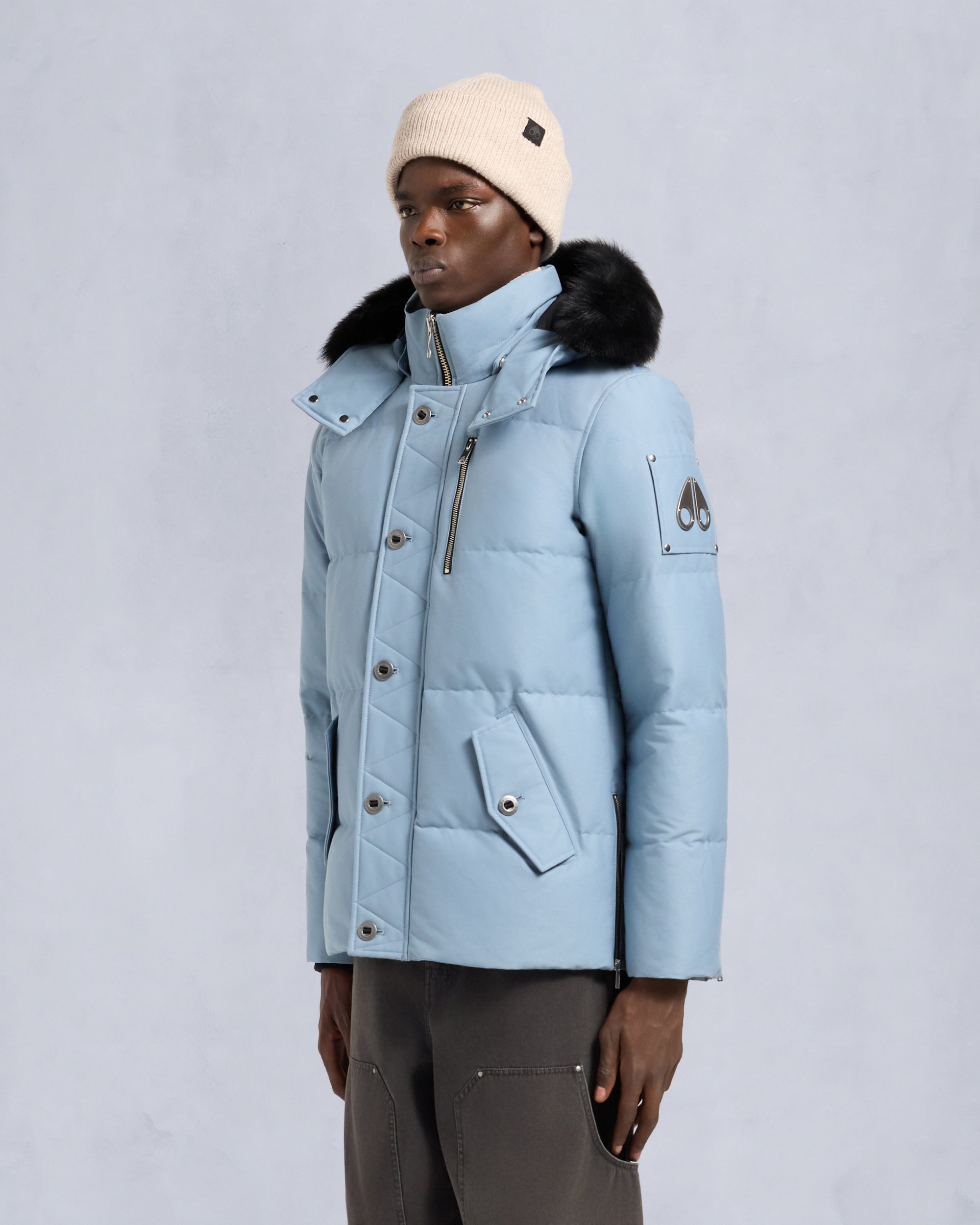 Moose Knuckles - M35MJ128S - ORIGINAL SHEARLING TRIM 3Q JACKET - MENS -  - Front