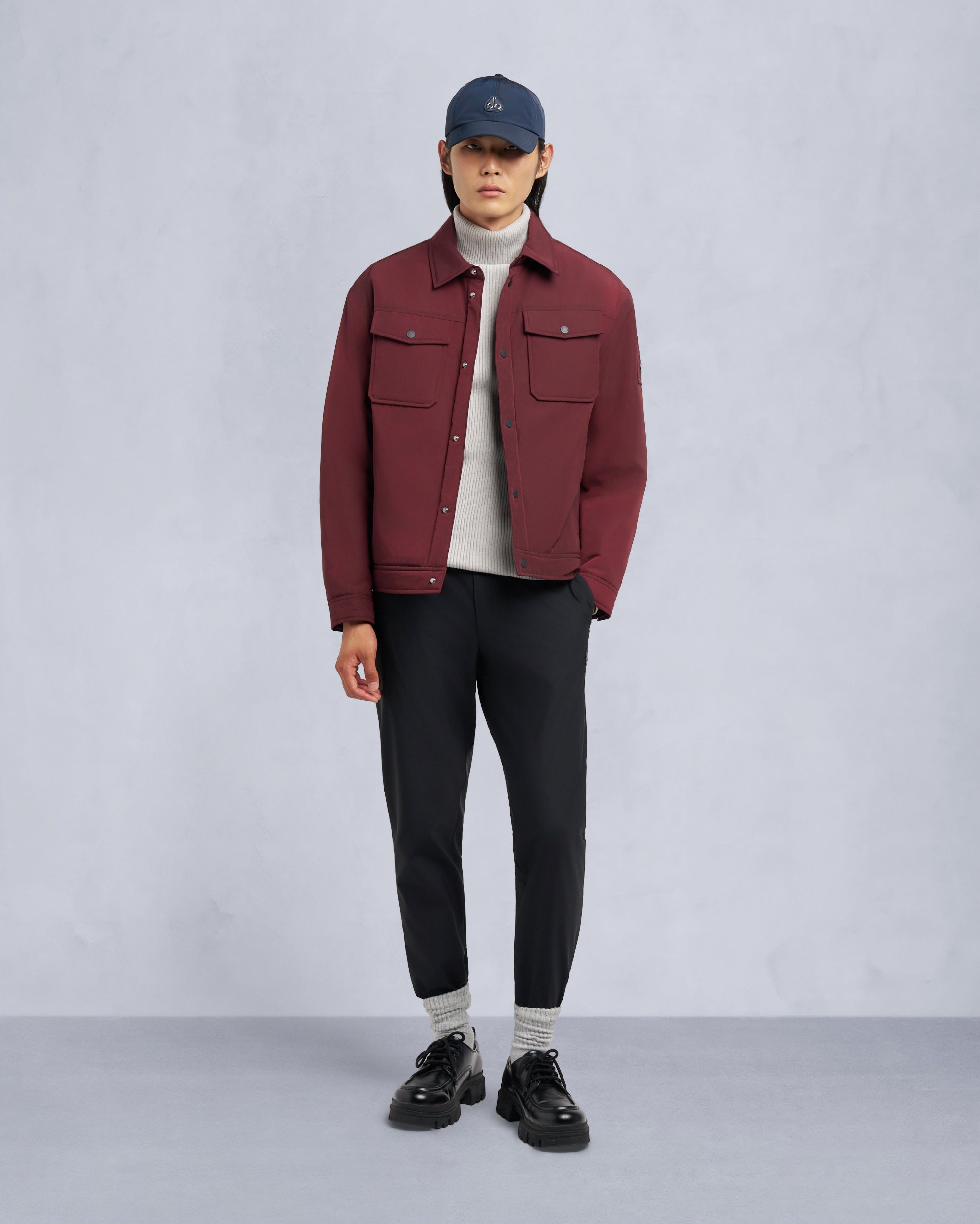 Moose Knuckles - M35MJ167 - Jacques Bunny Shirt Jacket - MENS -  - Front Category