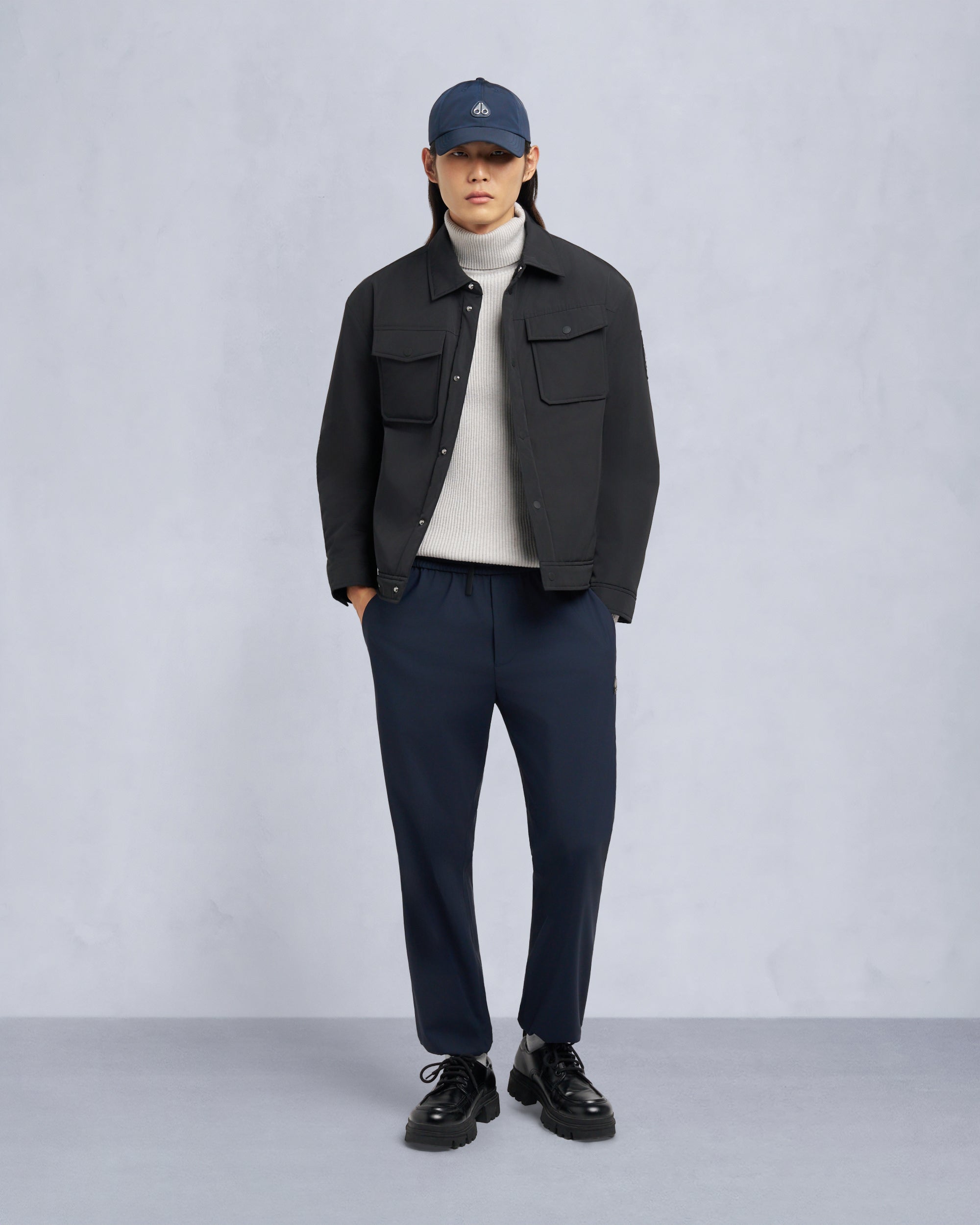 Moose Knuckles - M35MJ167 - Jacques Bunny Shirt Jacket - MENS -  - Front Category