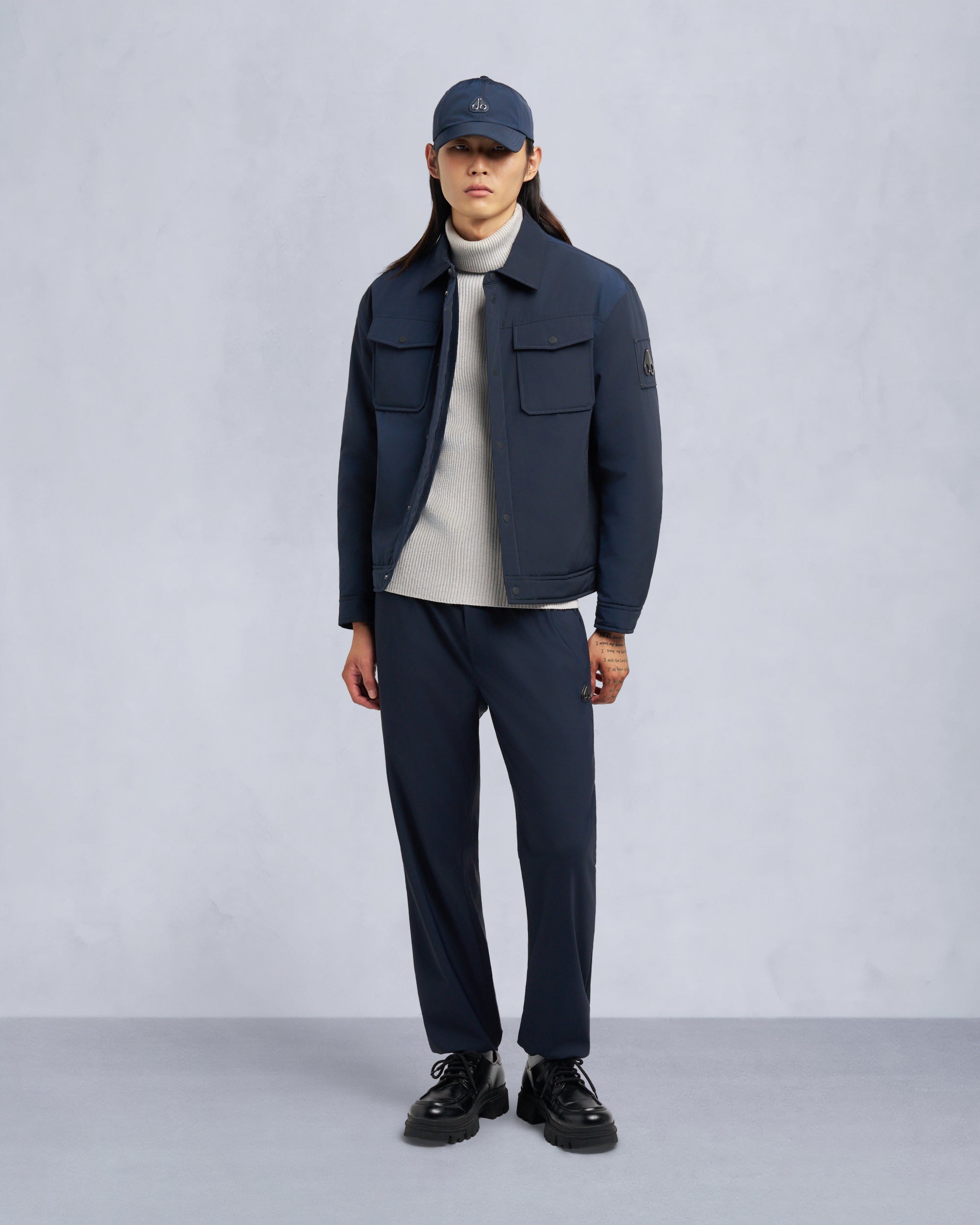 Moose Knuckles - M35MJ167 - Jacques Bunny Shirt Jacket - MENS -  - Front Category