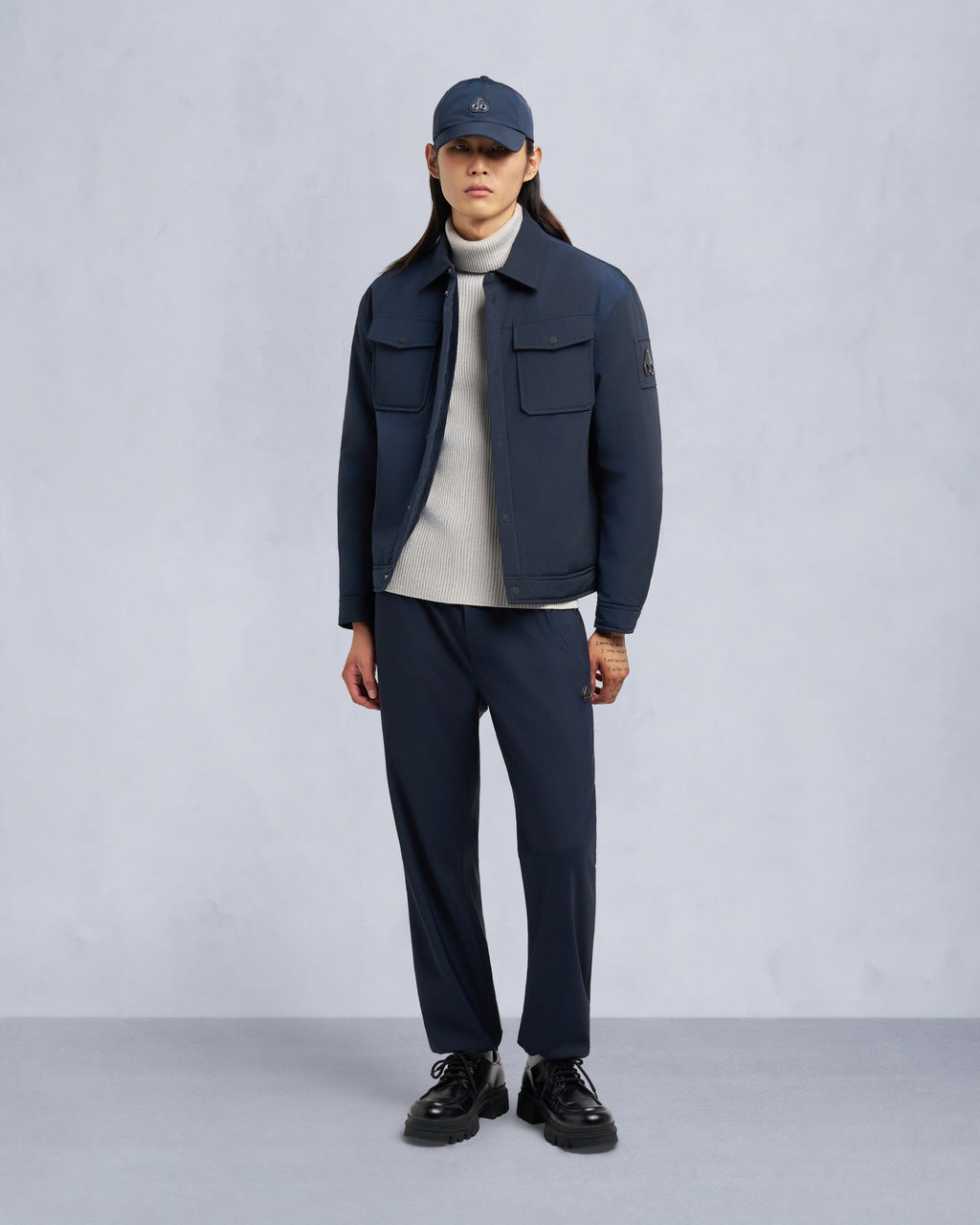 Moose Knuckles - M35MJ167 - Jacques Bunny Shirt Jacket - MENS -  - Front Category