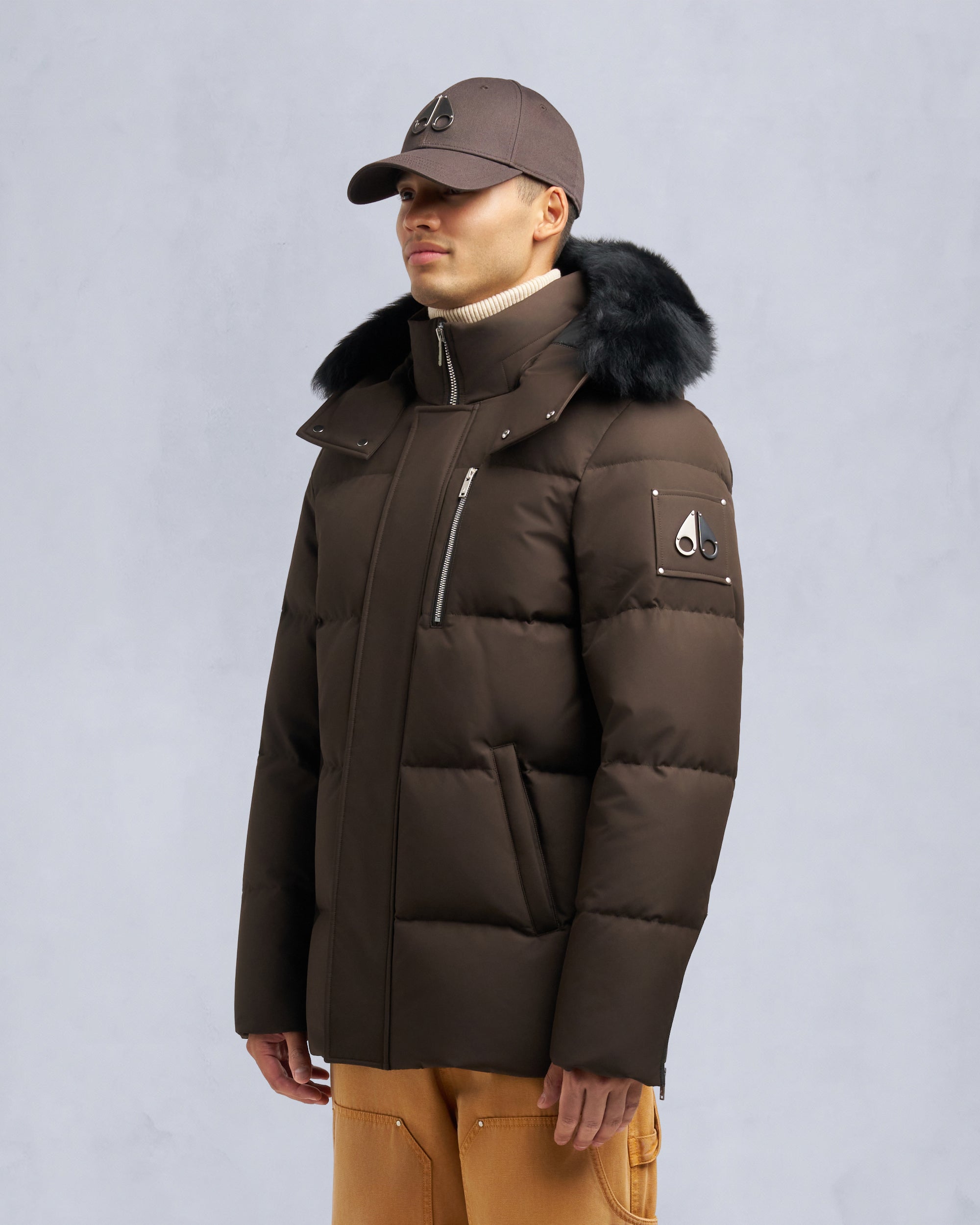 Moose Knuckles - M35MJ178S - CLOUD SHEARLING TRIM 3Q JACKET - MENS -  - Front