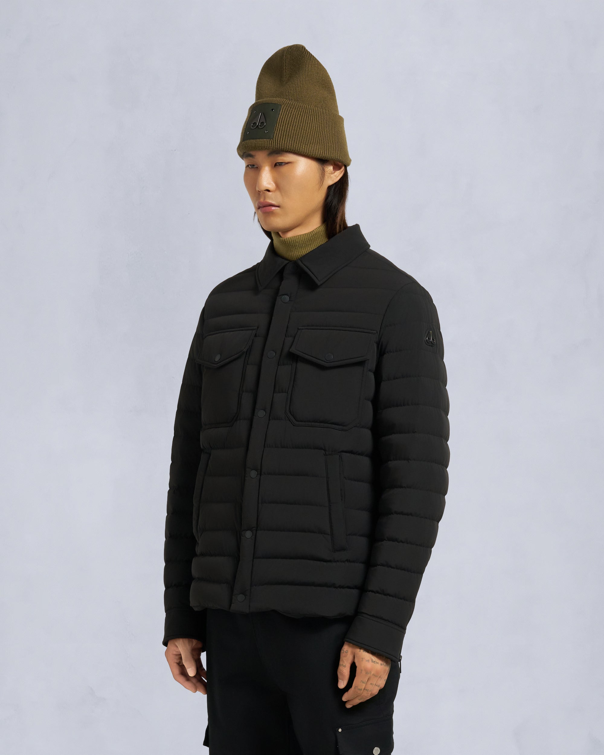 Moose Knuckles - M35MJ183 - Lennox Shirt Jacket - MENS -  - Front