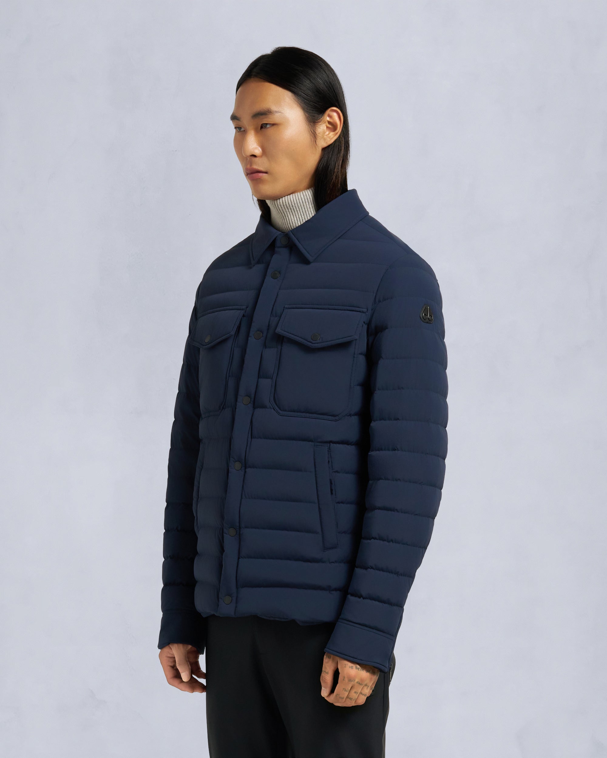 Moose Knuckles - M35MJ183 - Lennox Shirt Jacket - MENS -  - Front