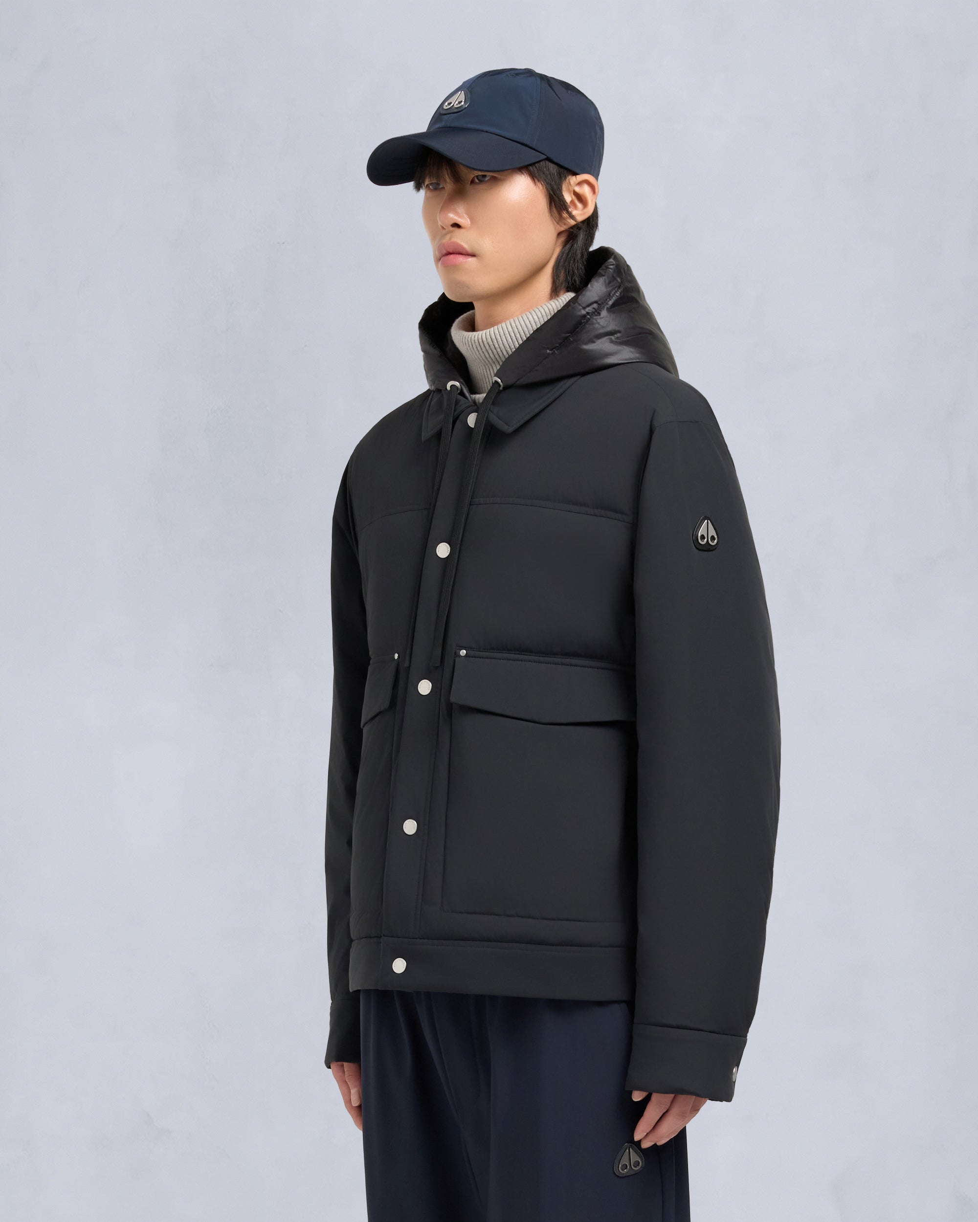 Moose Knuckles - M35MJ216 - Brixton Trucker Jacket - MENS -  - Front