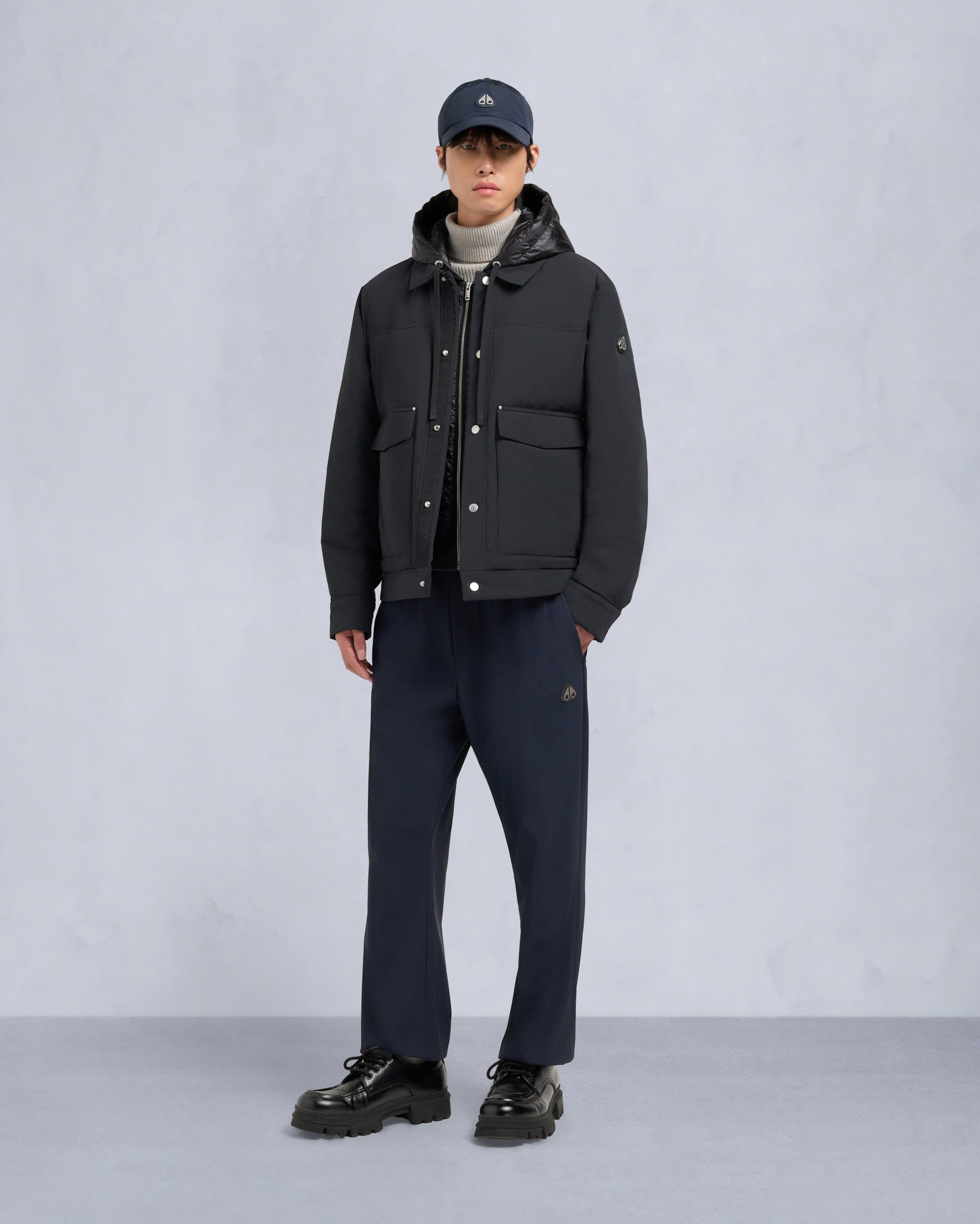 Moose Knuckles - M35MJ216 - Brixton Trucker Jacket - MENS -  - Front Category