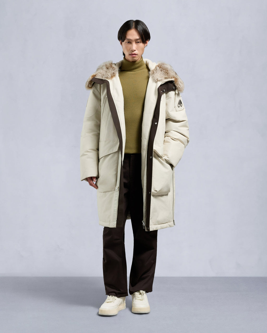 Moose Knuckles - M35MP202S - ORIGINAL DAWSON SHEARLING TRIM PARKA - MENS -  - Front Category