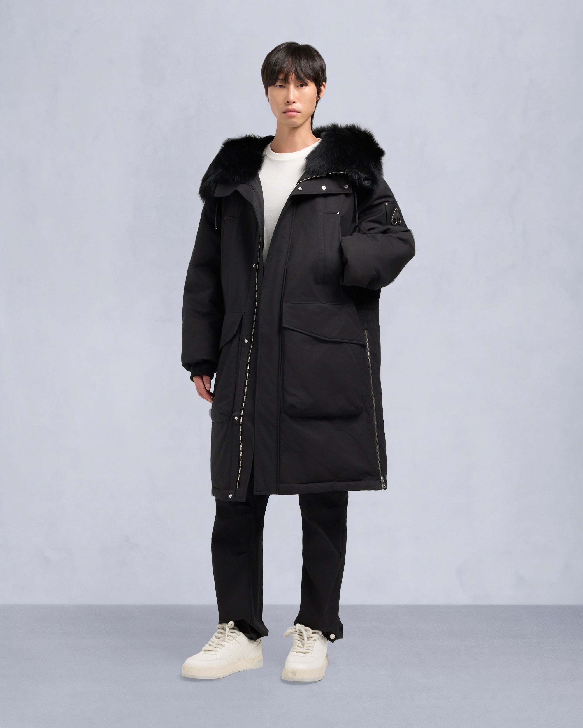 Moose Knuckles - M35MP202S - ORIGINAL DAWSON SHEARLING TRIM PARKA - MENS -  - Front Category