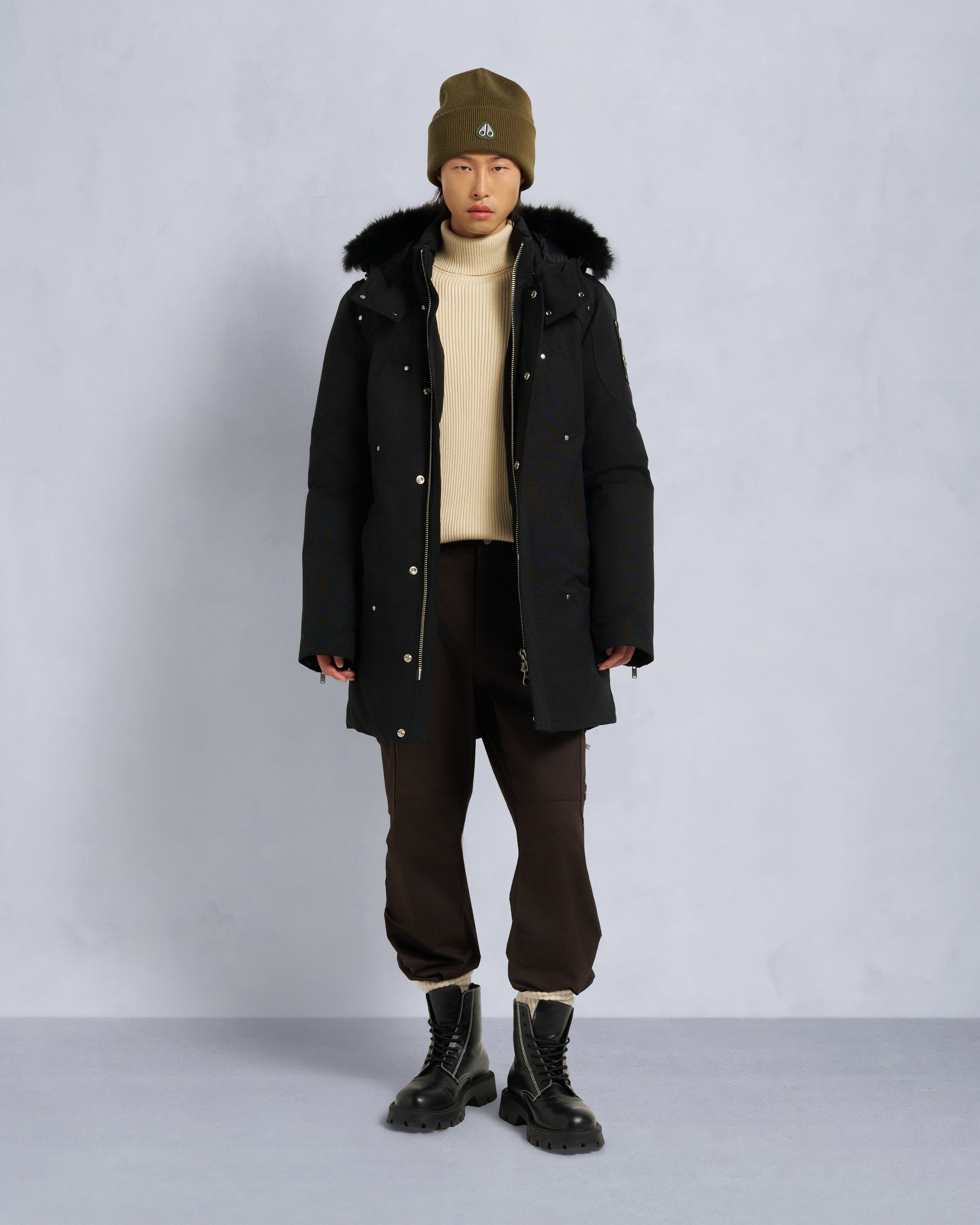 Moose Knuckles - M35MP261S - ORIGINAL SHEARLING TRIM STIRLING PARKA - MENS -  - Front Category